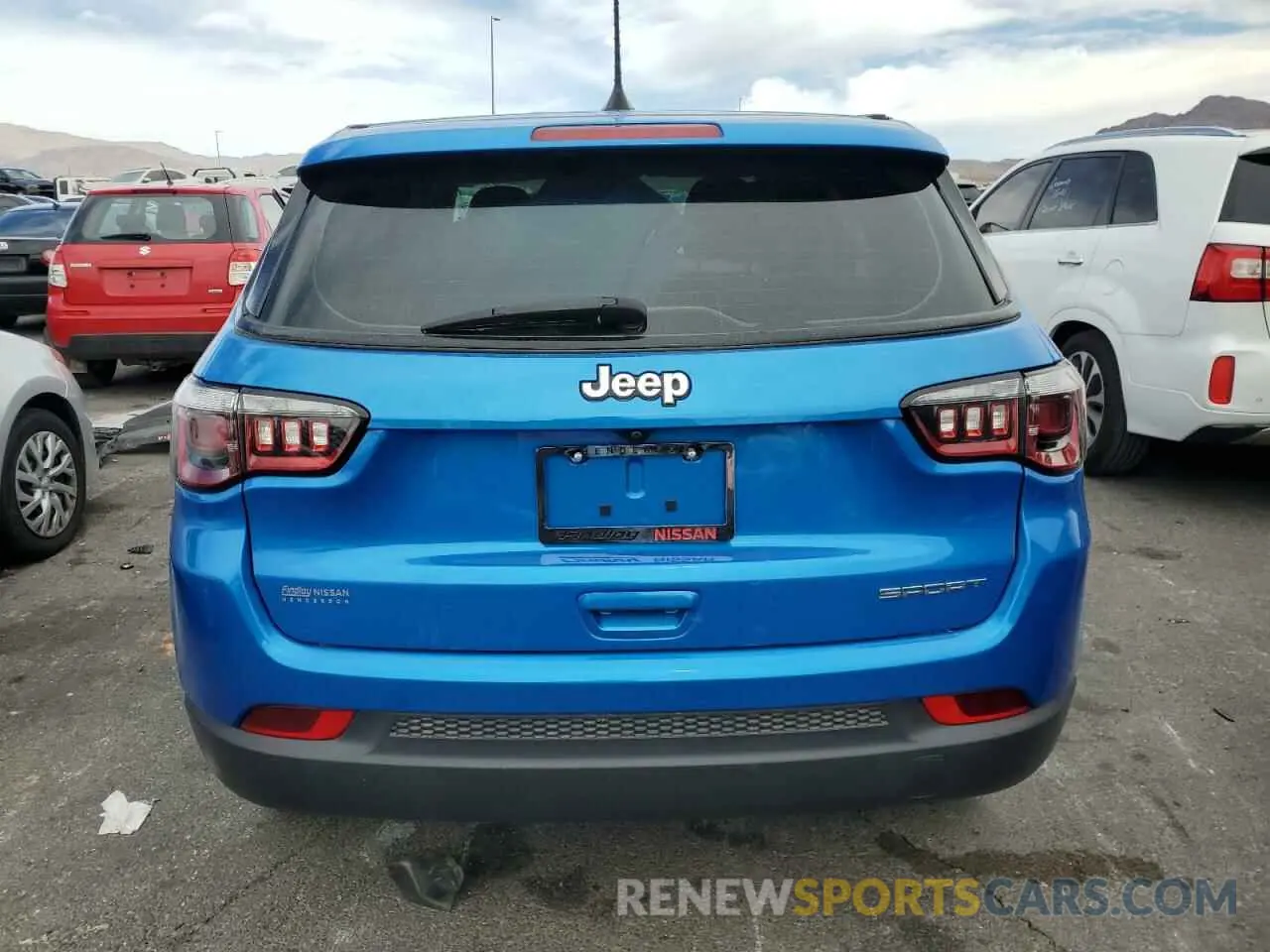 6 Photograph of a damaged car 3C4NJCAB5MT514293 JEEP COMPASS 2021