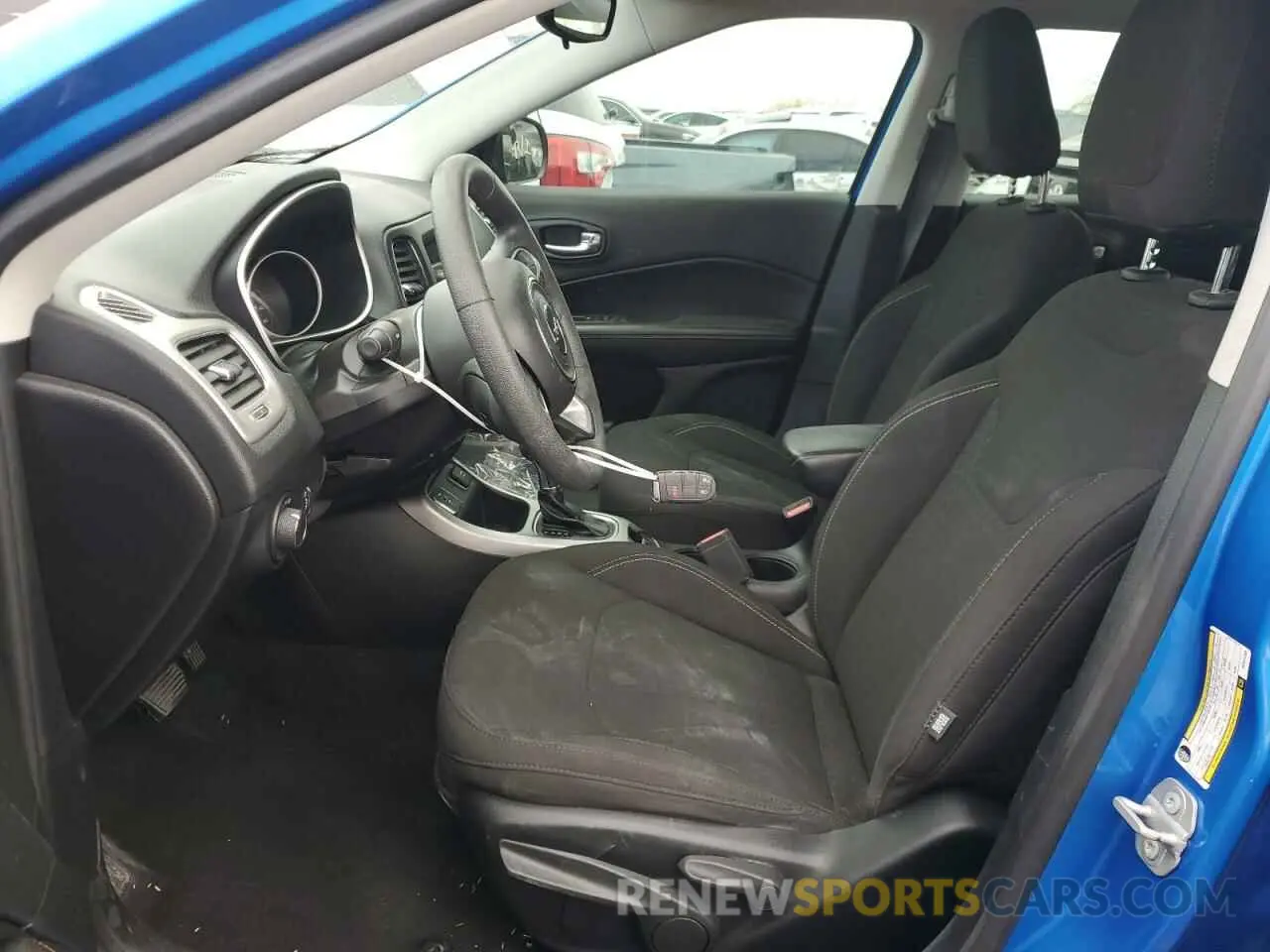 7 Photograph of a damaged car 3C4NJCAB5MT514293 JEEP COMPASS 2021