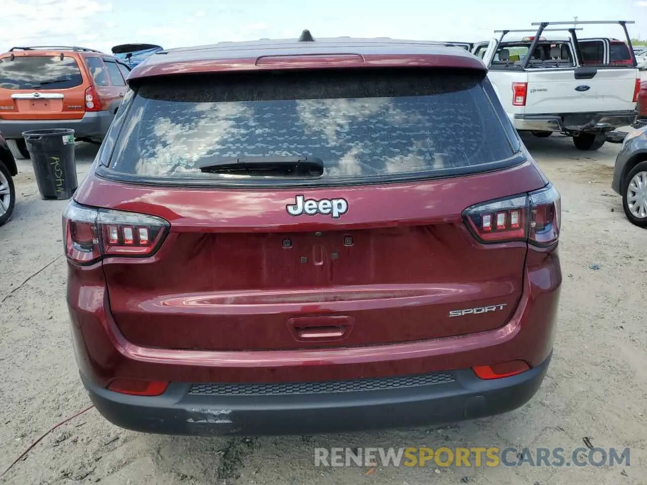 6 Фотография поврежденного автомобиля 3C4NJCAB7MT508401 JEEP COMPASS 2021