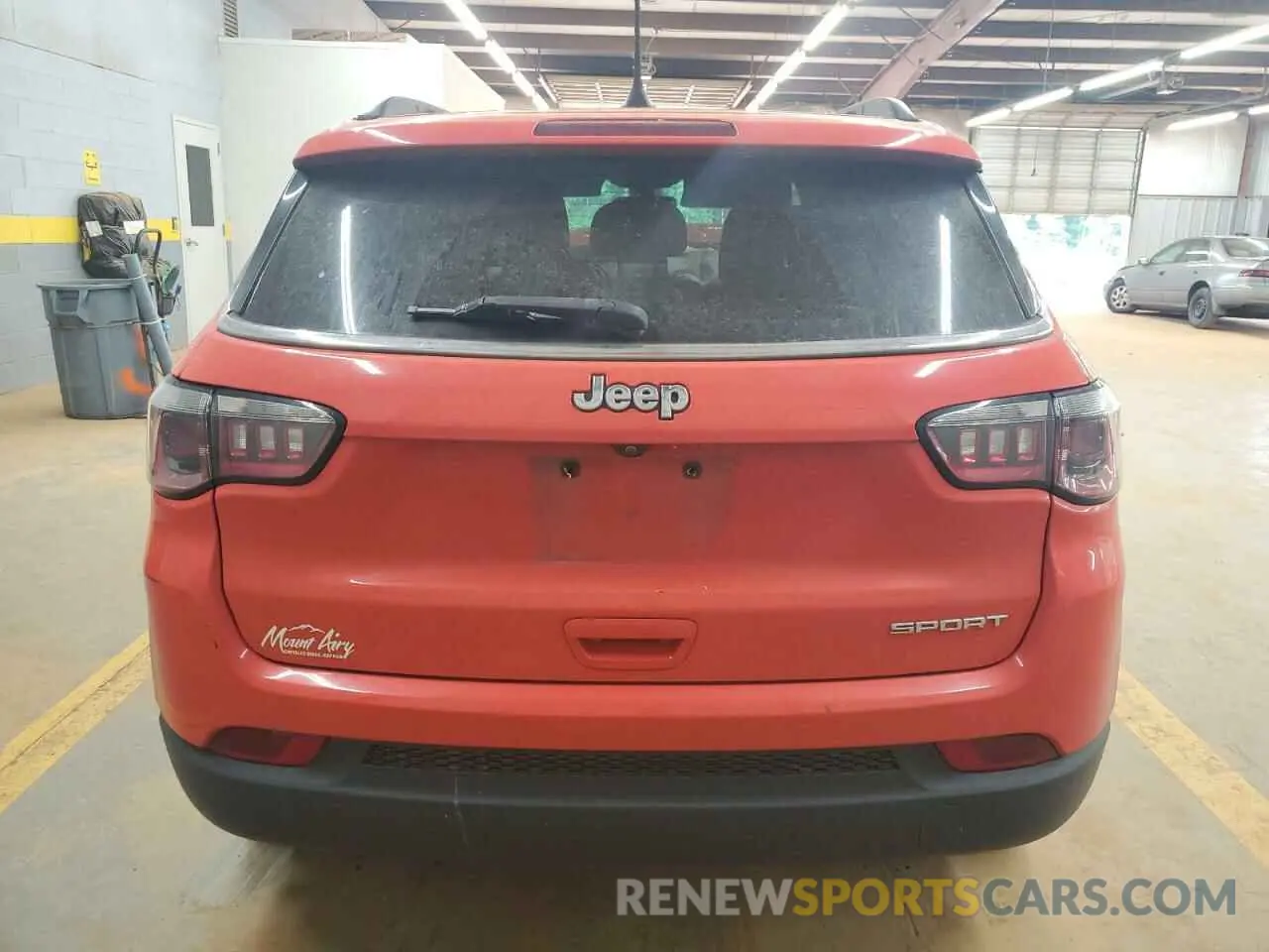 6 Photograph of a damaged car 3C4NJCAB8MT508181 JEEP COMPASS 2021