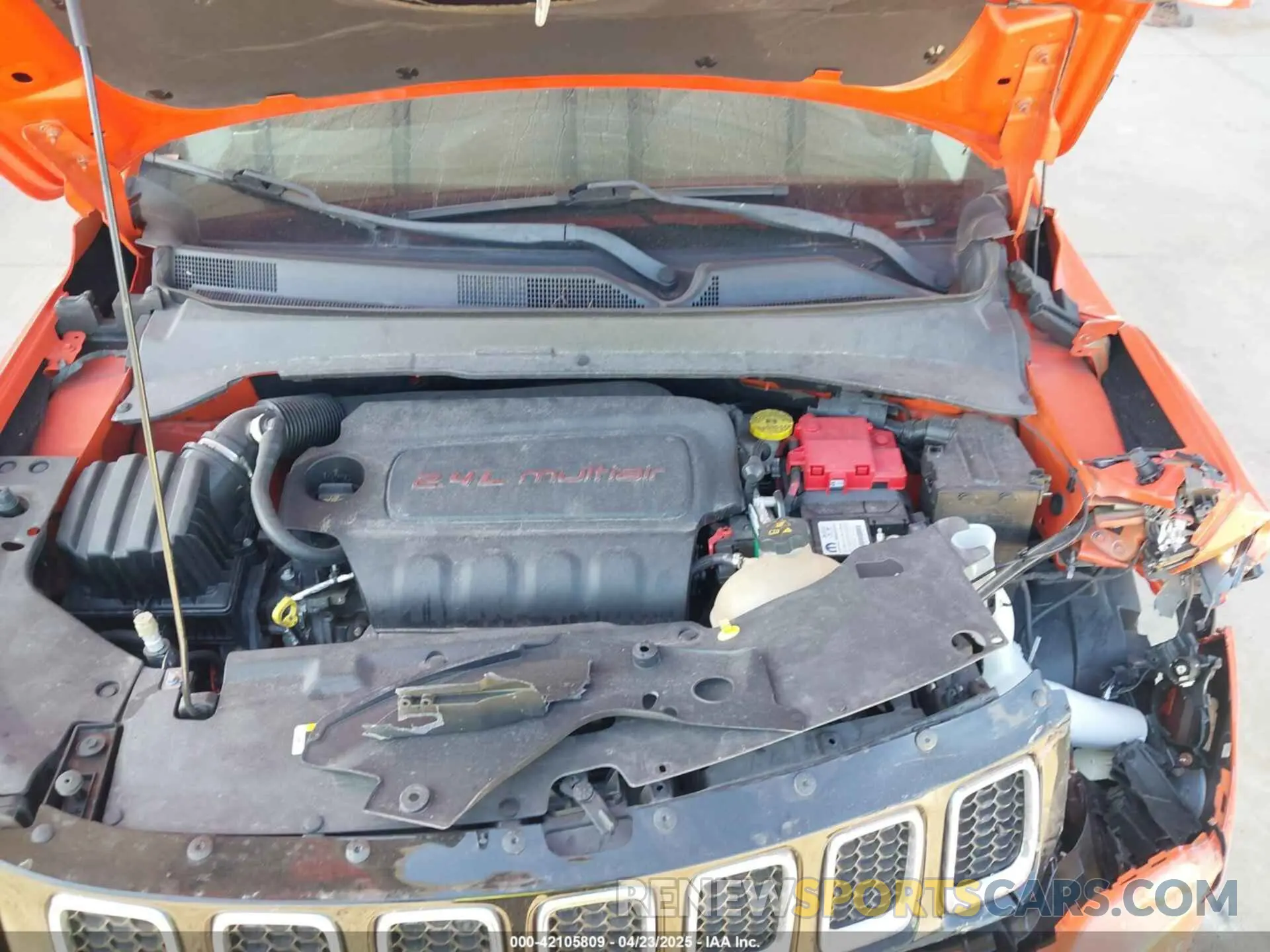 10 Фотография поврежденного автомобиля 3C4NJCAB9MT505256 JEEP COMPASS 2021