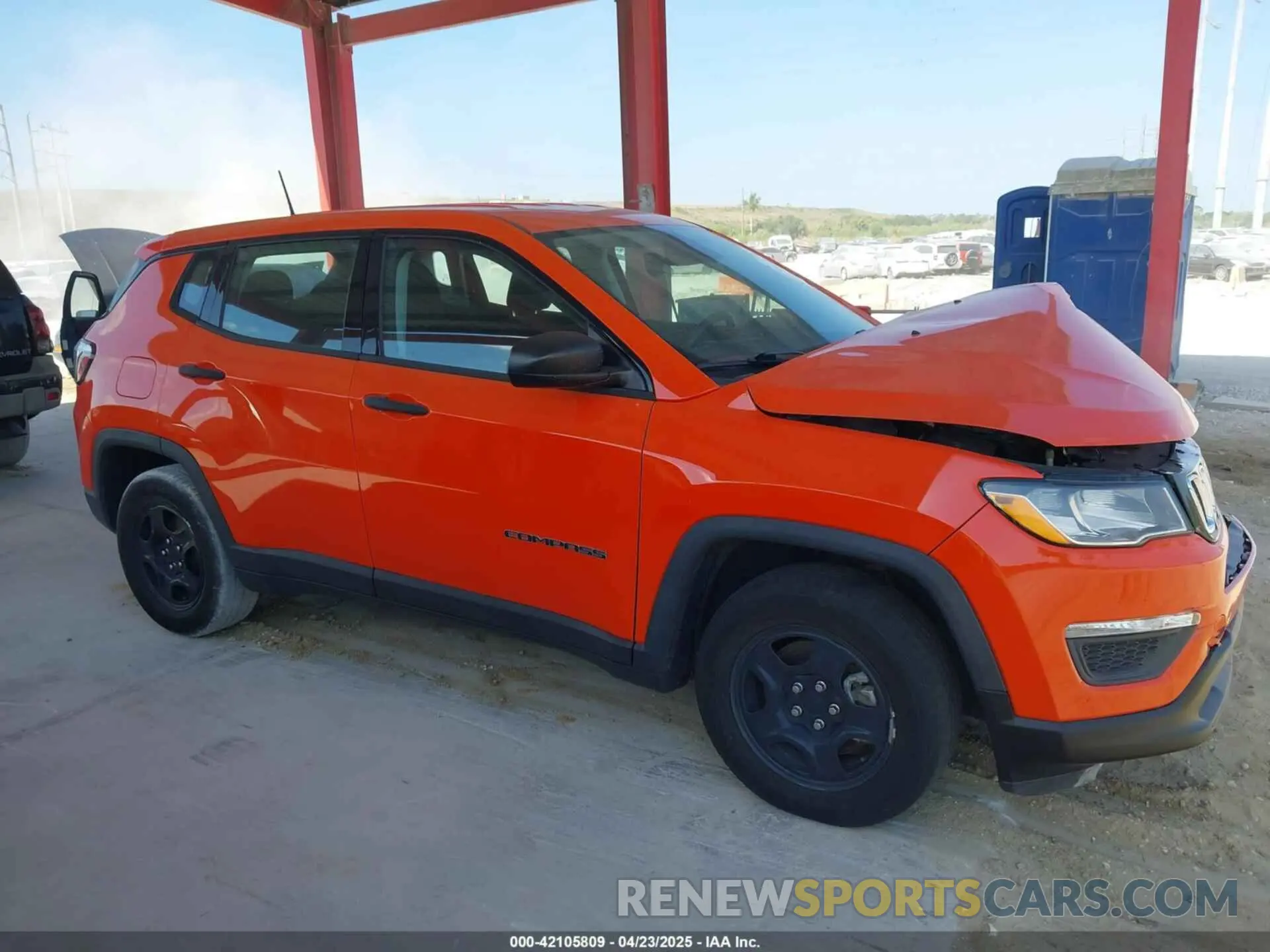 12 Фотография поврежденного автомобиля 3C4NJCAB9MT505256 JEEP COMPASS 2021