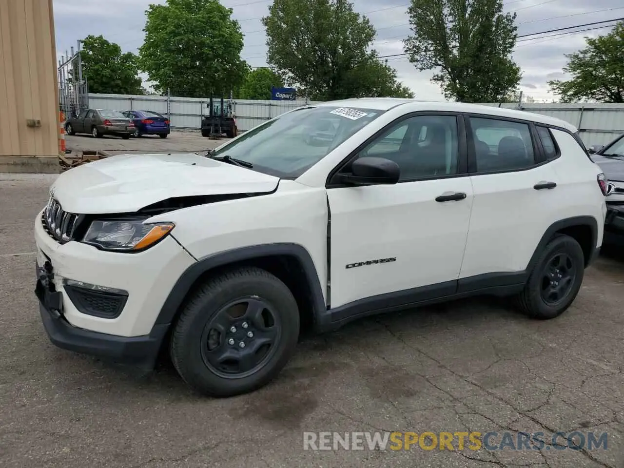 1 Фотография поврежденного автомобиля 3C4NJCAB9MT511011 JEEP COMPASS 2021