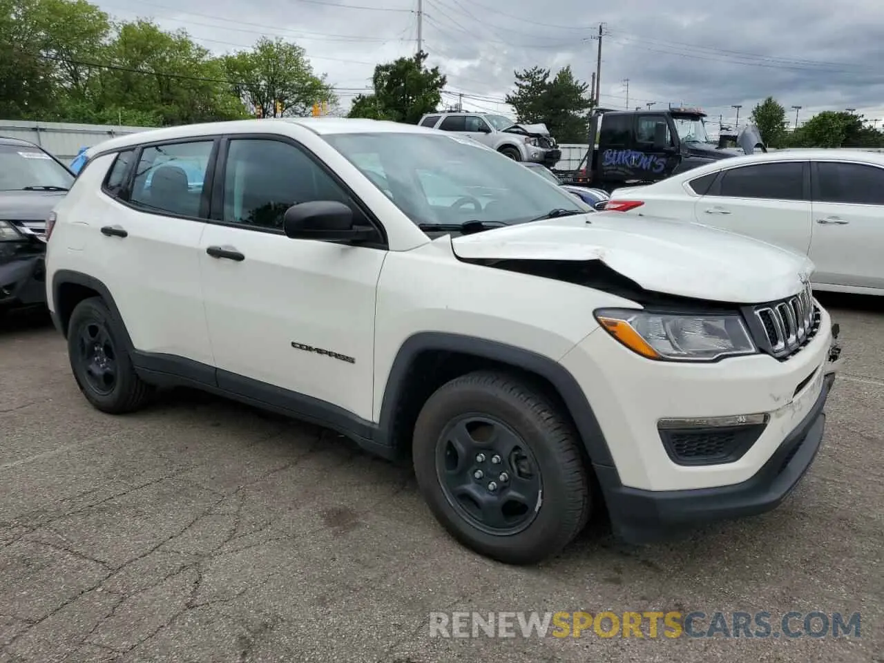 4 Фотография поврежденного автомобиля 3C4NJCAB9MT511011 JEEP COMPASS 2021