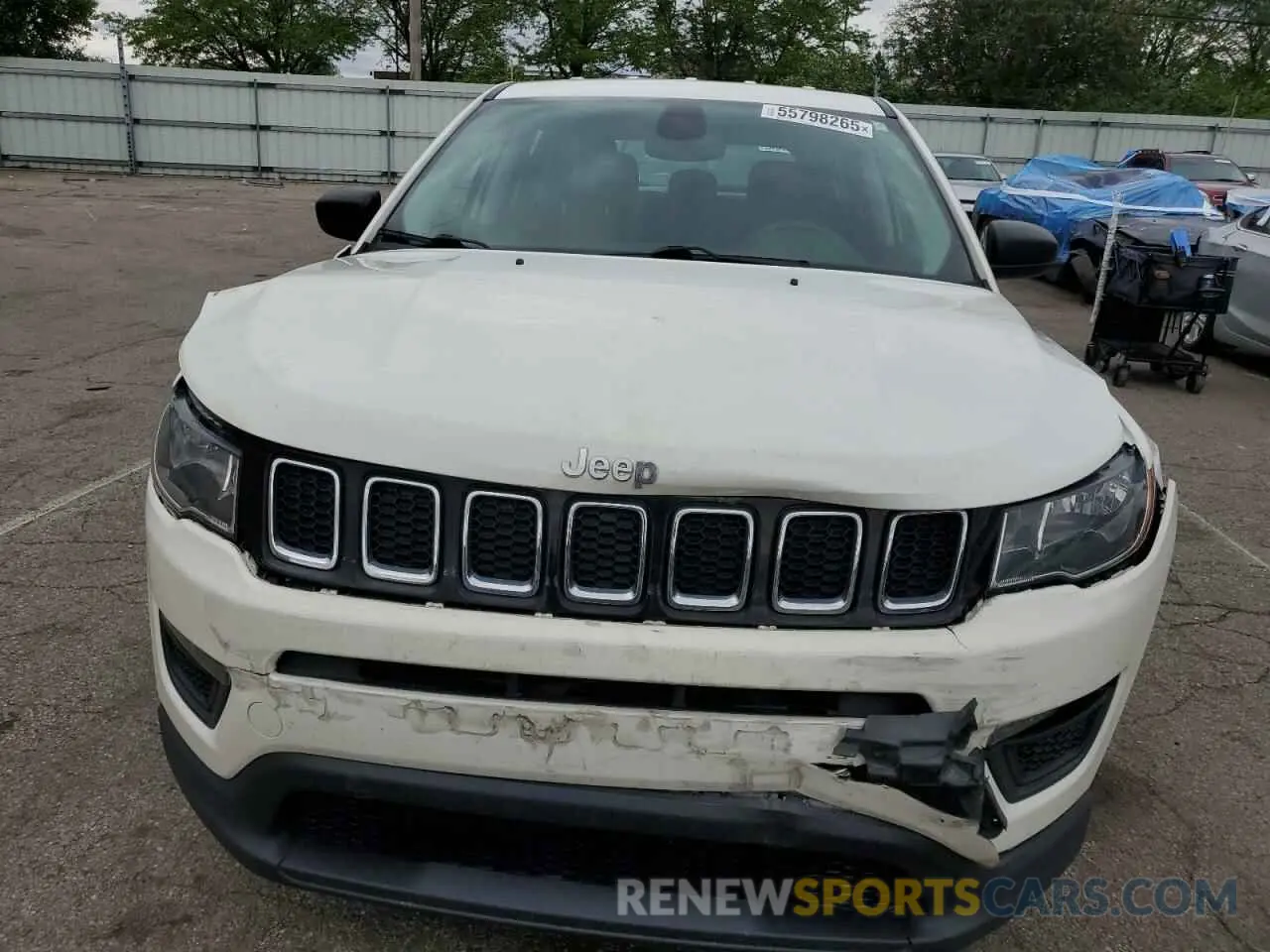 5 Фотография поврежденного автомобиля 3C4NJCAB9MT511011 JEEP COMPASS 2021