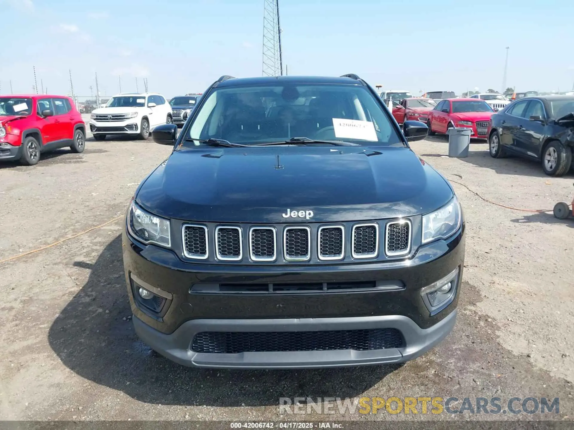 12 Photograph of a damaged car 3C4NJCBB0MT502423 JEEP COMPASS 2021