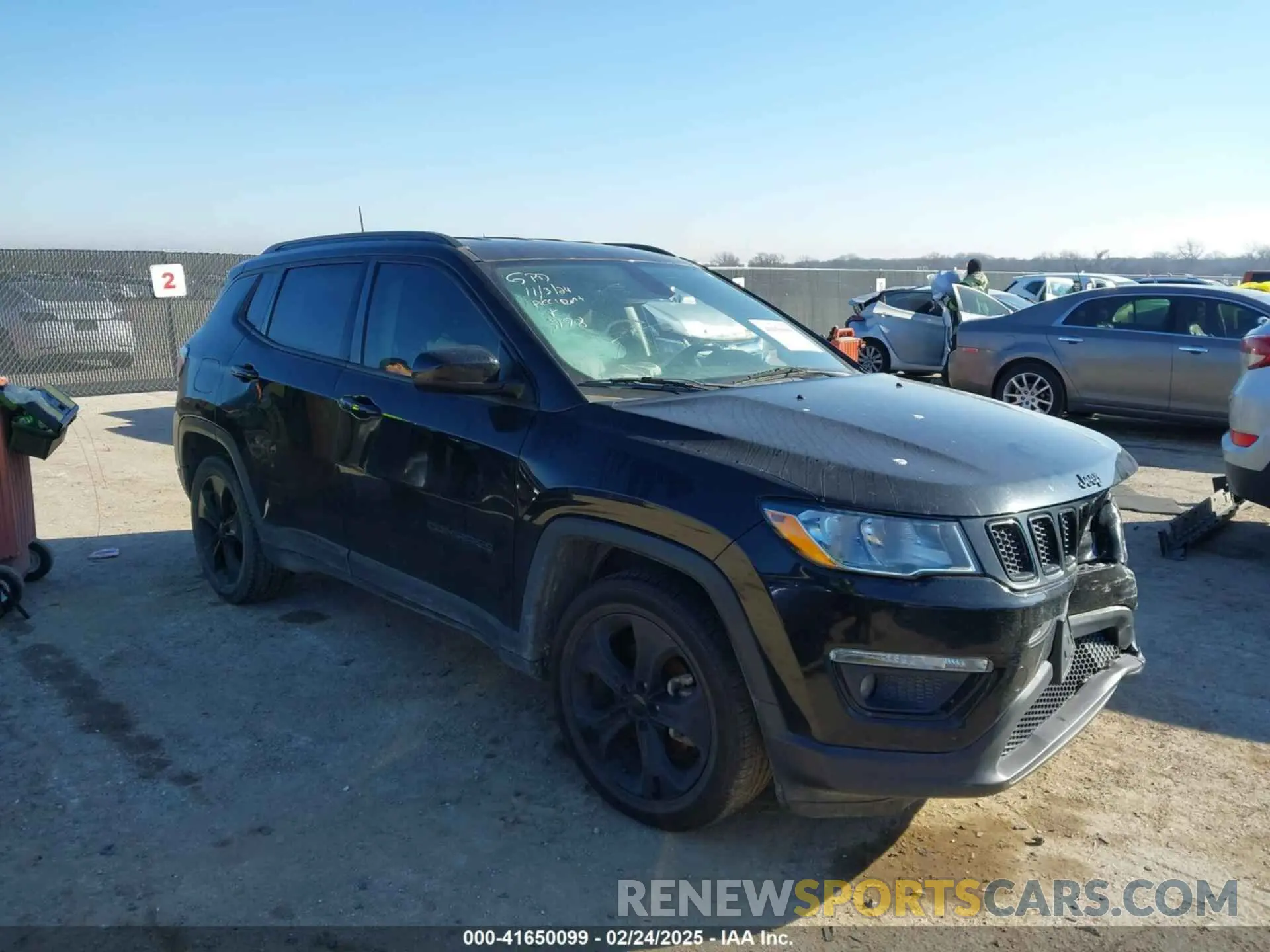 1 Фотография поврежденного автомобиля 3C4NJCBB0MT526964 JEEP COMPASS 2021