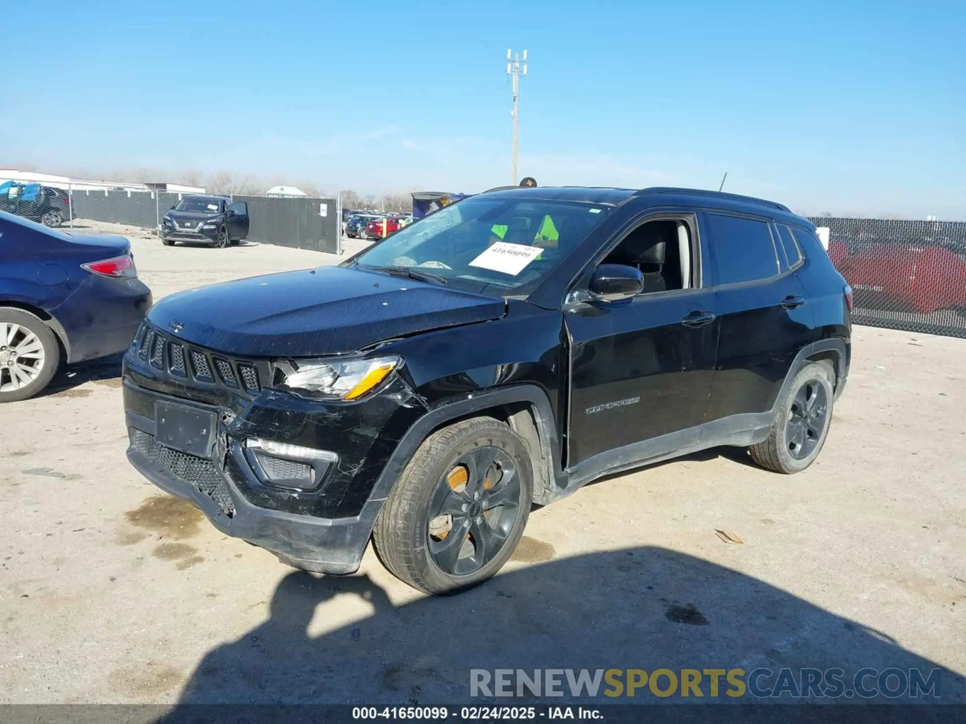 2 Фотография поврежденного автомобиля 3C4NJCBB0MT526964 JEEP COMPASS 2021