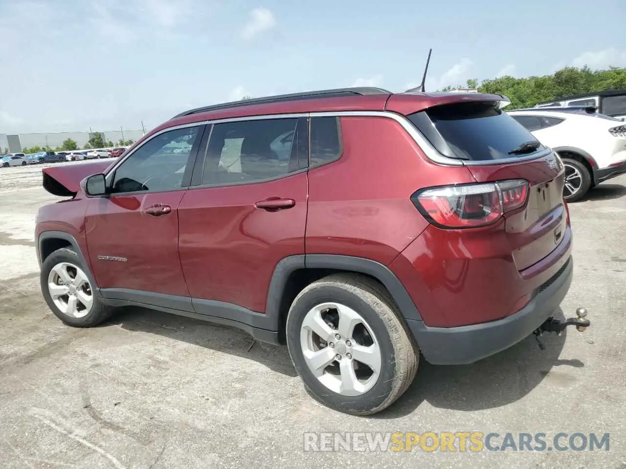 2 Photograph of a damaged car 3C4NJCBB1MT505377 JEEP COMPASS 2021