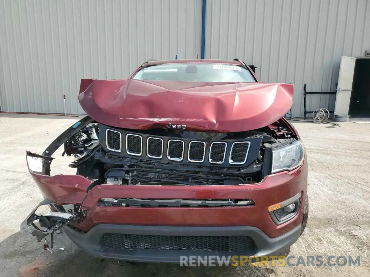 5 Photograph of a damaged car 3C4NJCBB1MT505377 JEEP COMPASS 2021