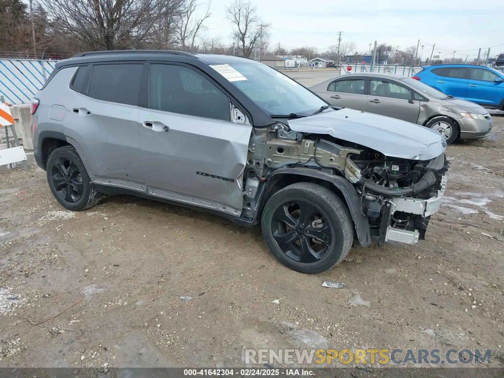 1 Фотография поврежденного автомобиля 3C4NJCBB2MT526500 JEEP COMPASS 2021