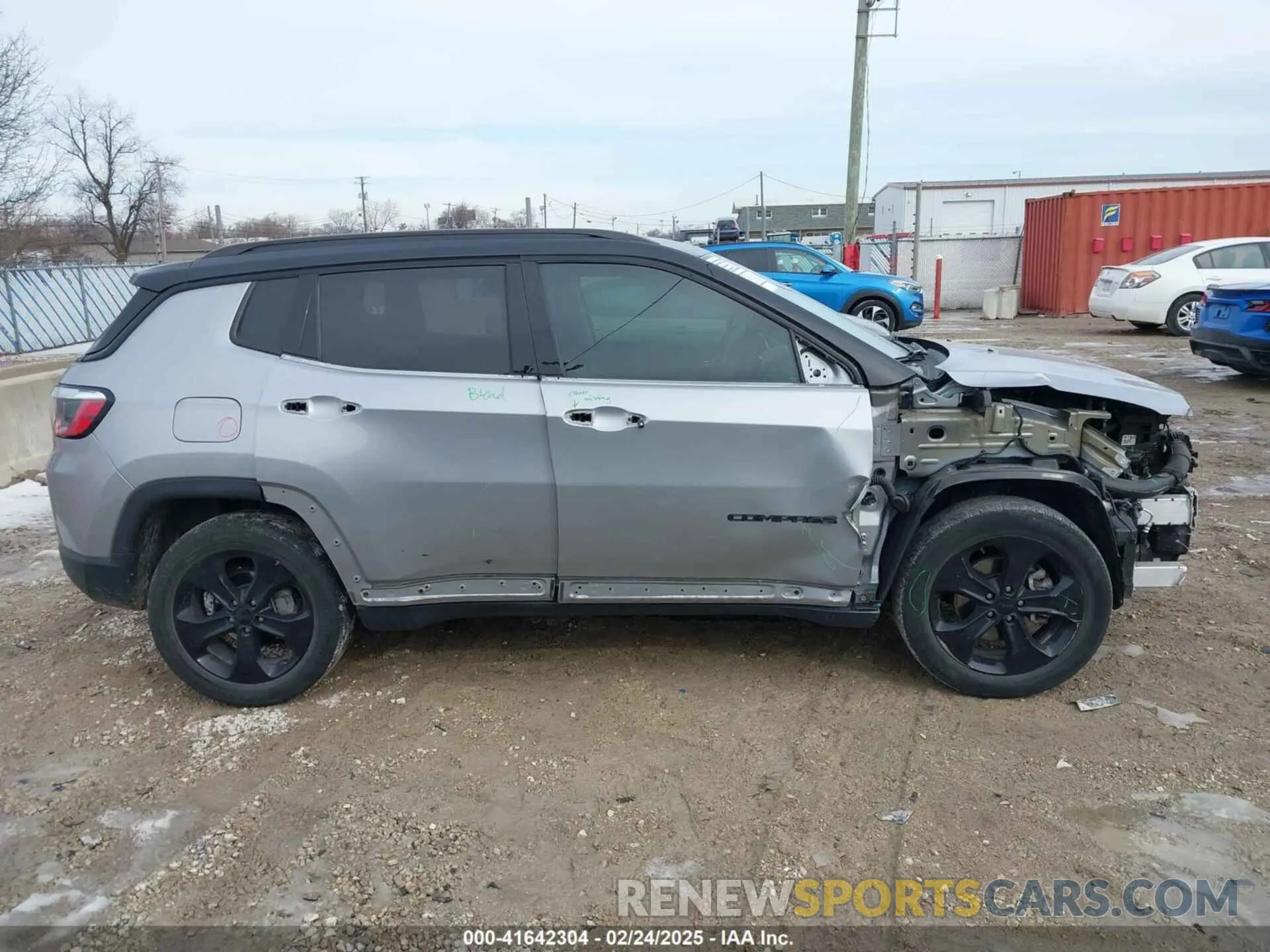 14 Фотография поврежденного автомобиля 3C4NJCBB2MT526500 JEEP COMPASS 2021