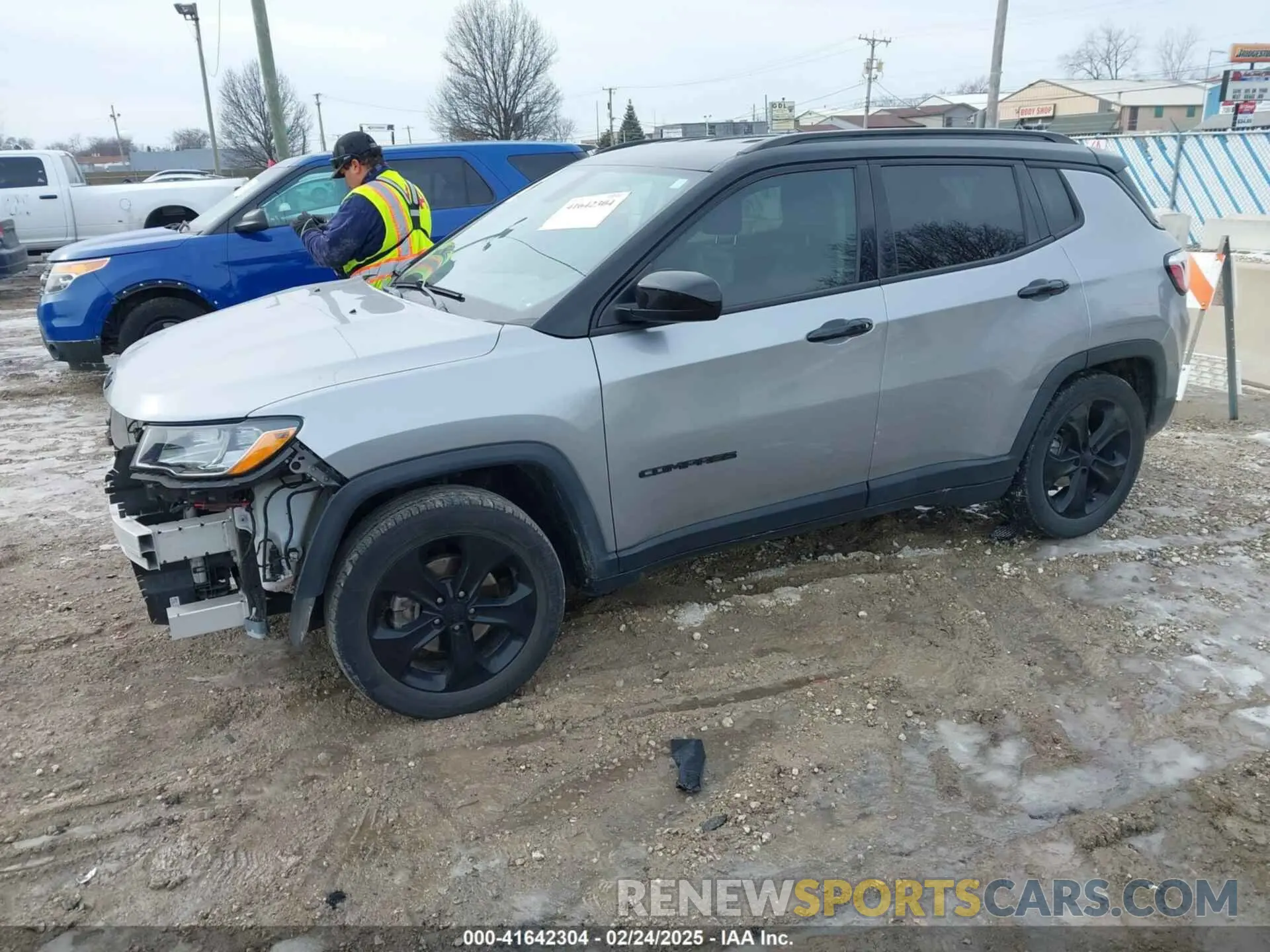 2 Фотография поврежденного автомобиля 3C4NJCBB2MT526500 JEEP COMPASS 2021