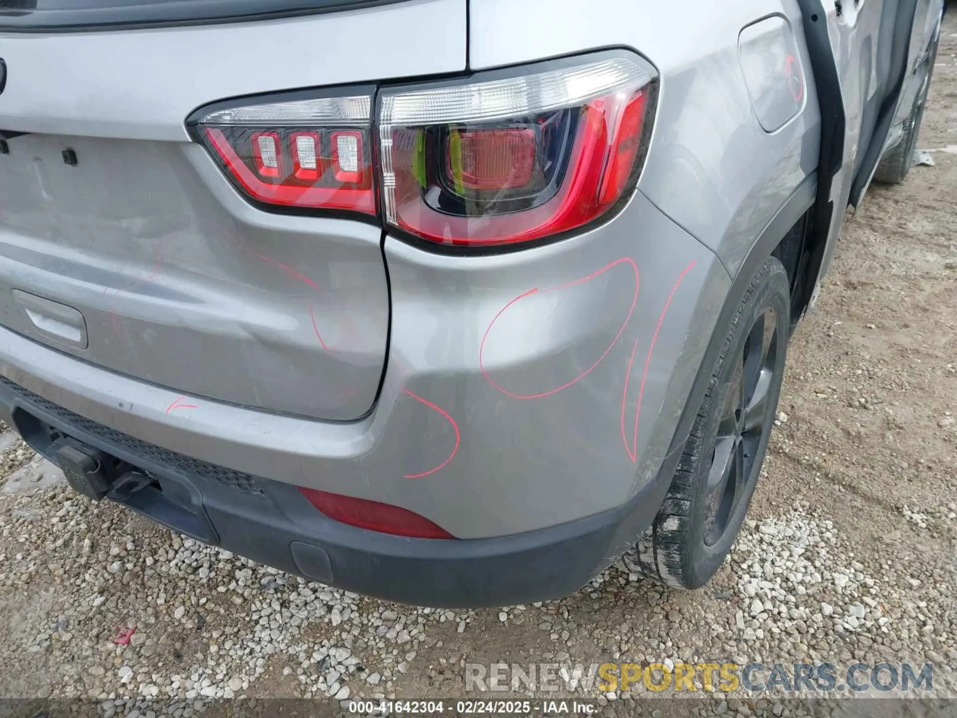20 Фотография поврежденного автомобиля 3C4NJCBB2MT526500 JEEP COMPASS 2021