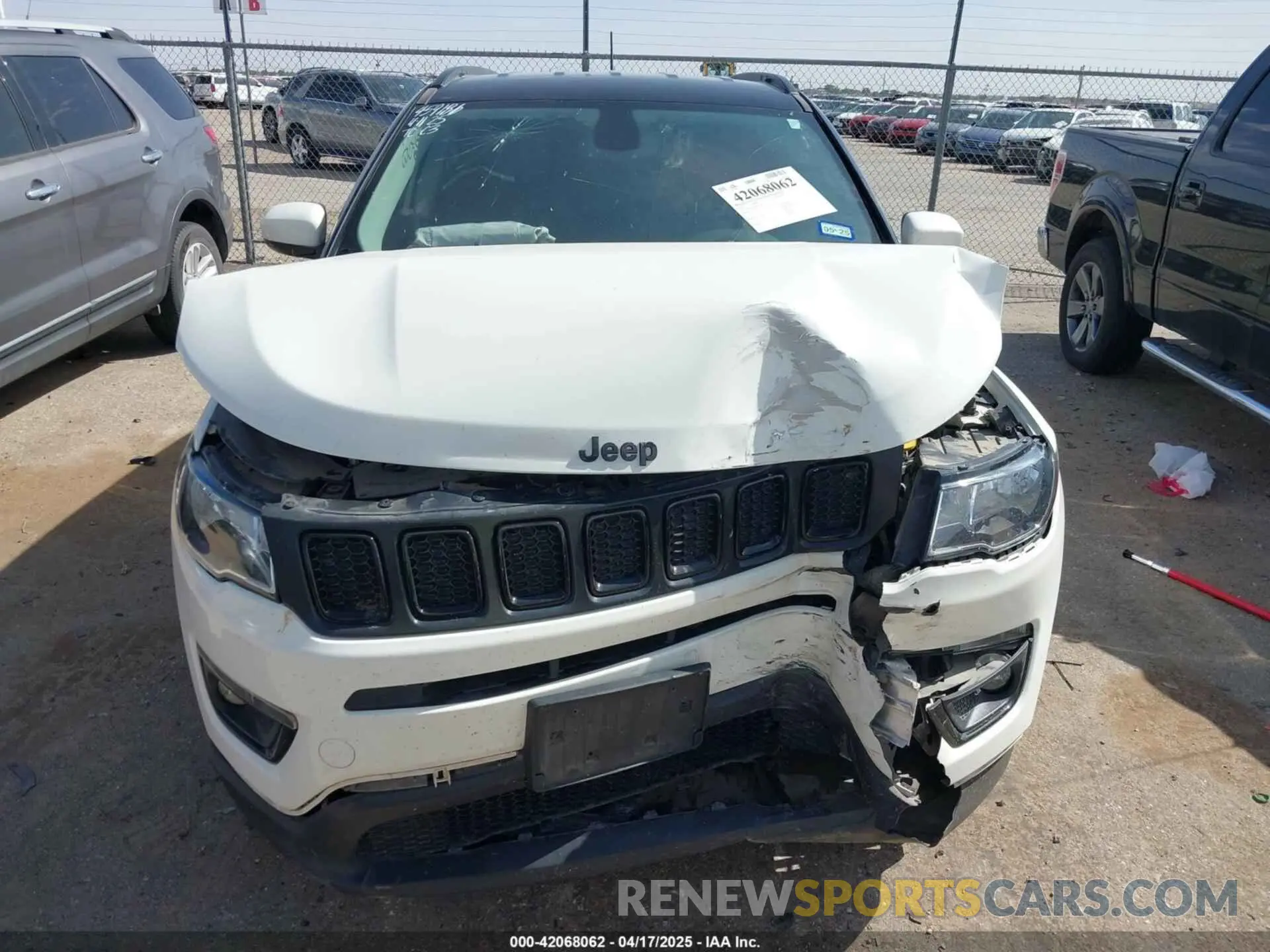 12 Фотография поврежденного автомобиля 3C4NJCBB3MT507860 JEEP COMPASS 2021