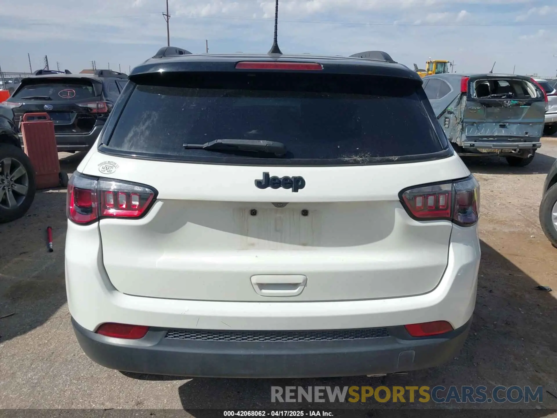 16 Фотография поврежденного автомобиля 3C4NJCBB3MT507860 JEEP COMPASS 2021