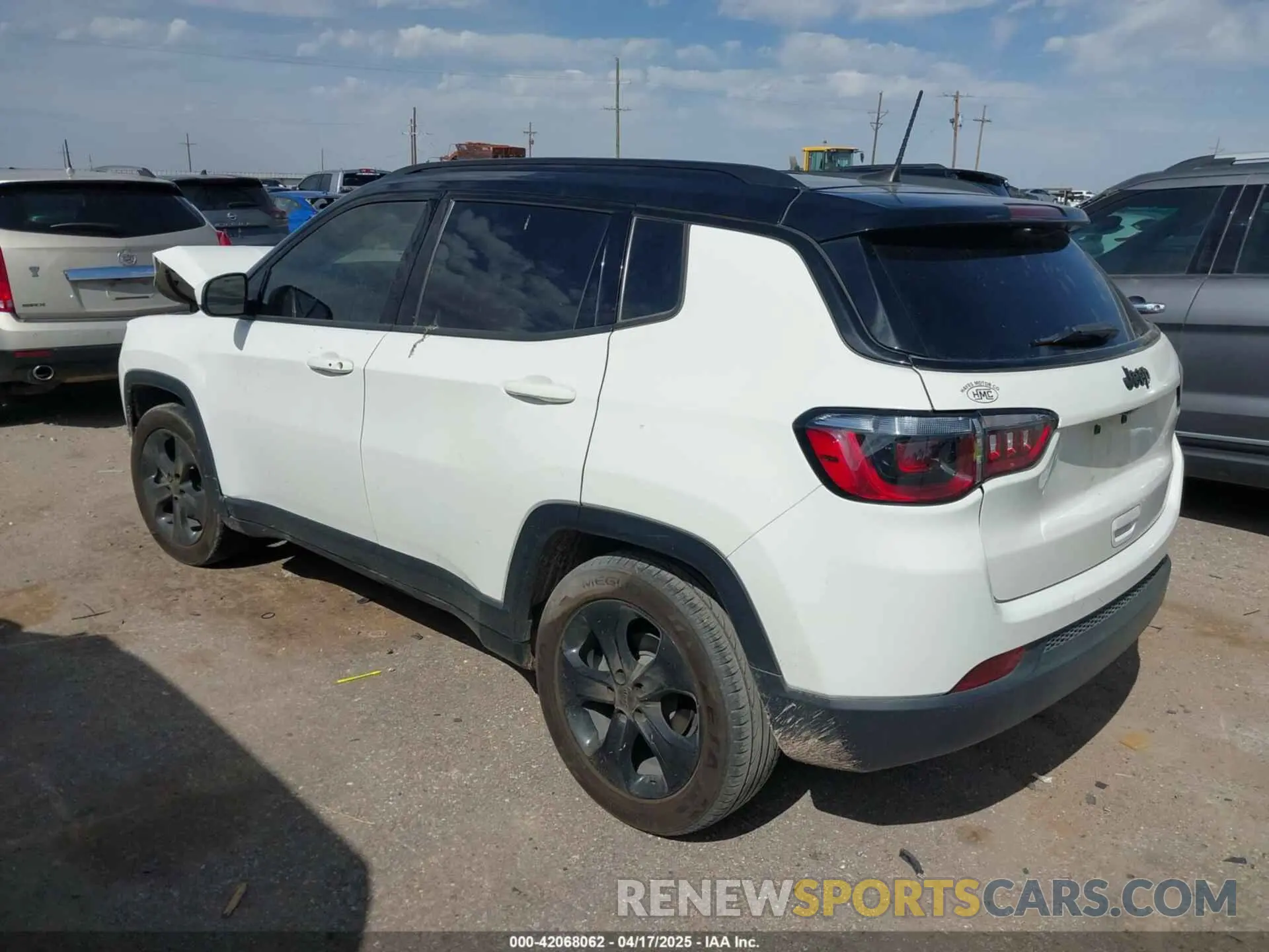 3 Фотография поврежденного автомобиля 3C4NJCBB3MT507860 JEEP COMPASS 2021