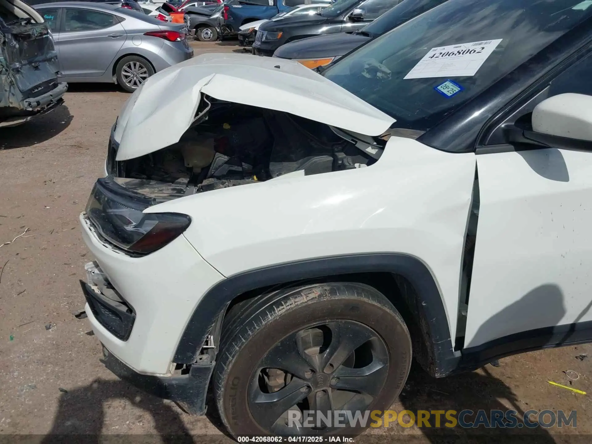 6 Фотография поврежденного автомобиля 3C4NJCBB3MT507860 JEEP COMPASS 2021