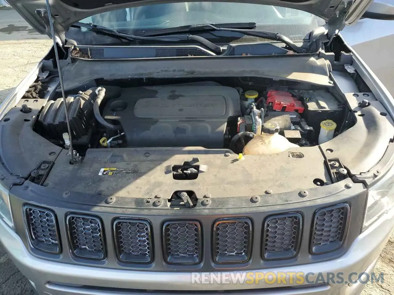 12 Photograph of a damaged car 3C4NJCBB3MT603861 JEEP COMPASS 2021