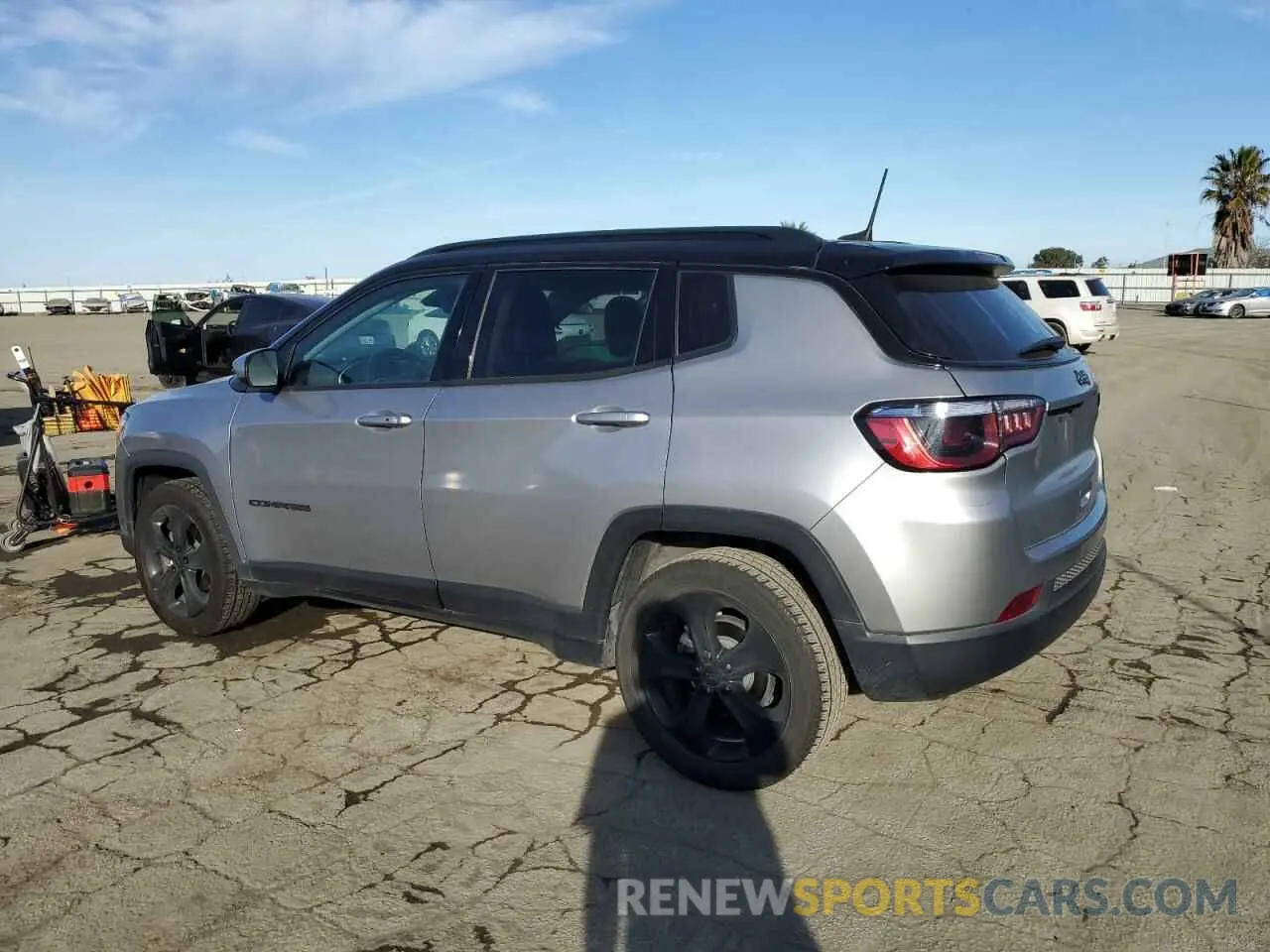 2 Photograph of a damaged car 3C4NJCBB3MT603861 JEEP COMPASS 2021