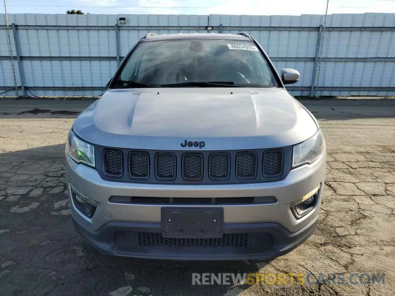5 Photograph of a damaged car 3C4NJCBB3MT603861 JEEP COMPASS 2021