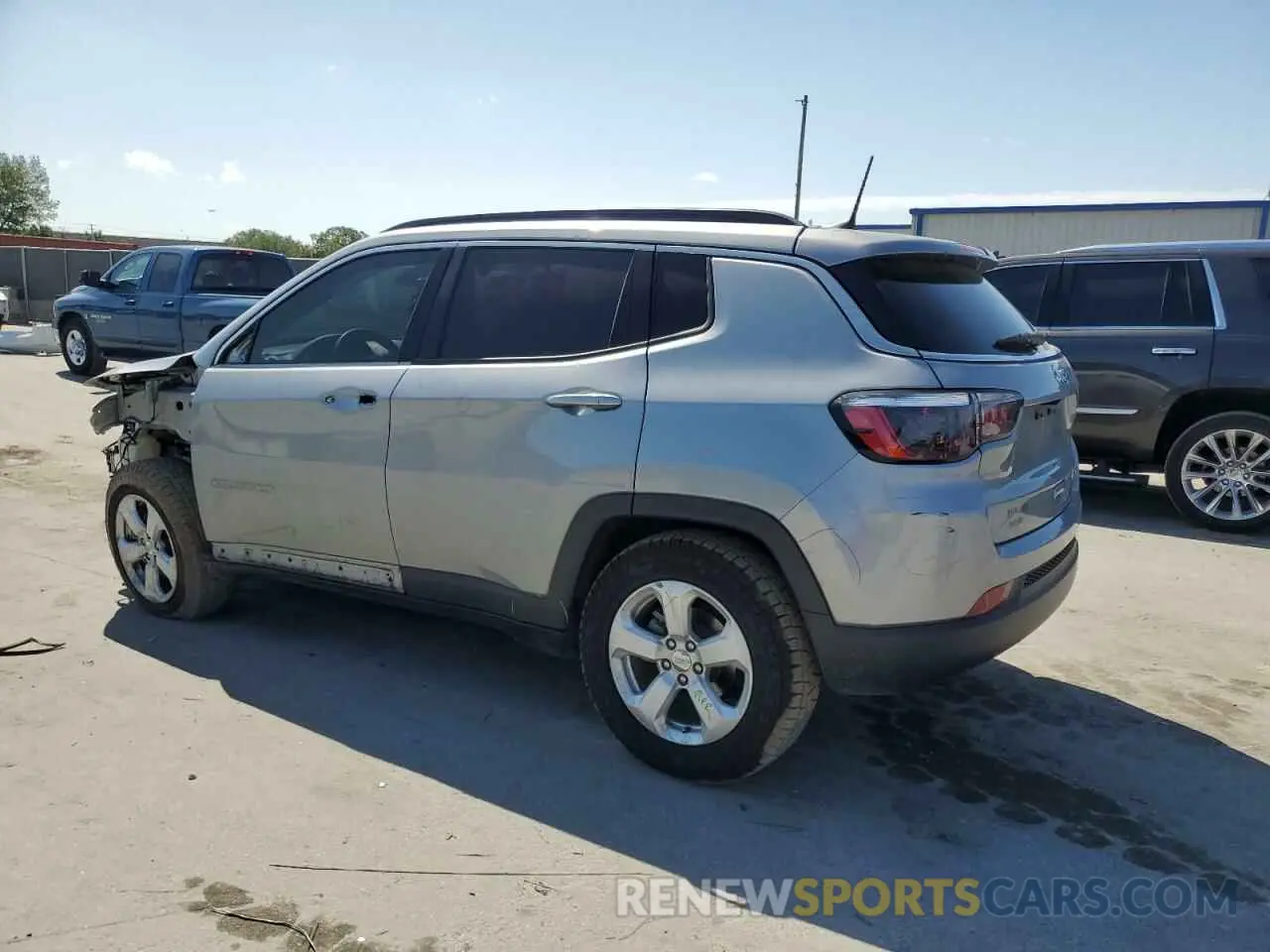 2 Фотография поврежденного автомобиля 3C4NJCBB4MT552824 JEEP COMPASS 2021