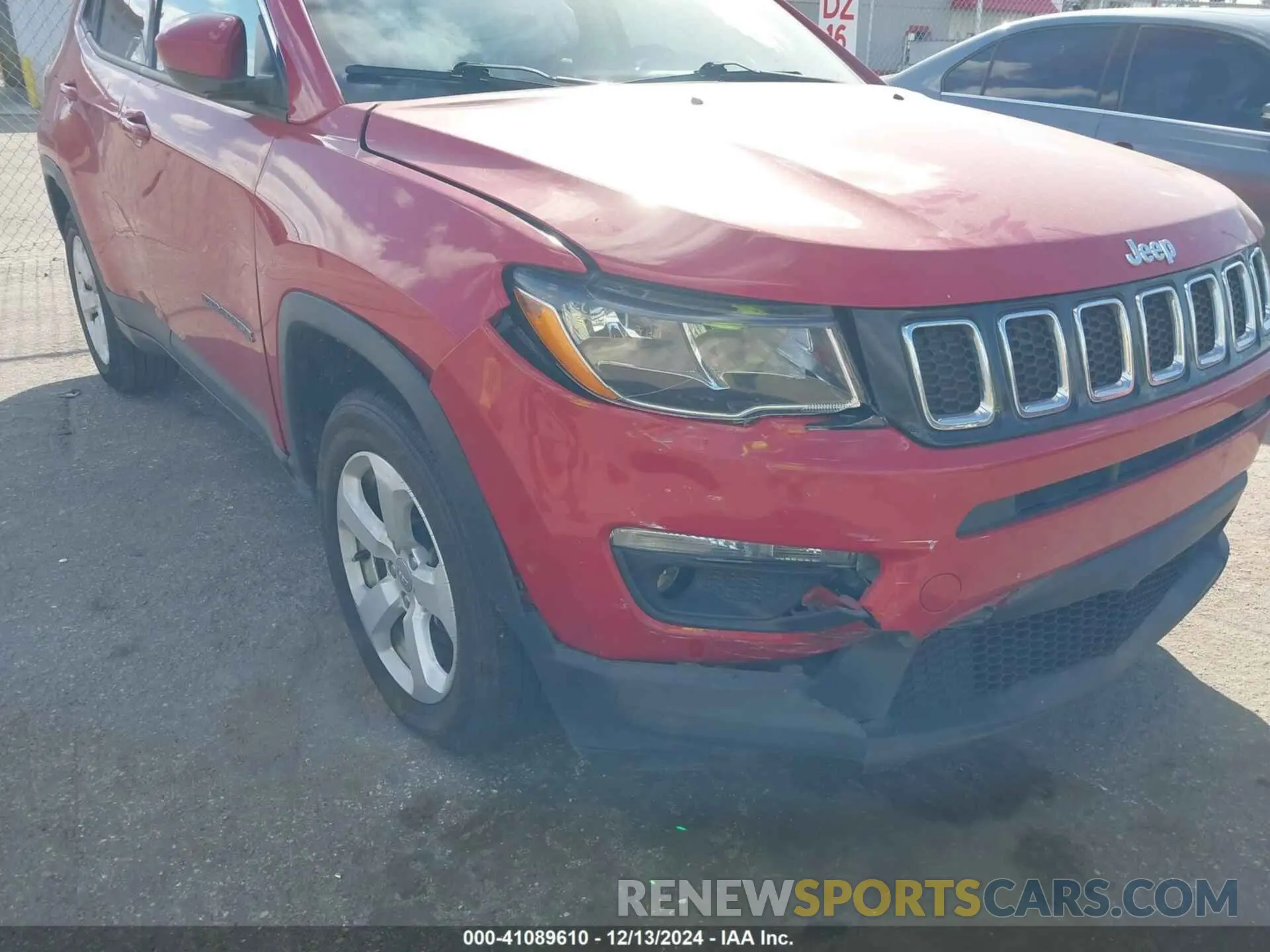 6 Photograph of a damaged car 3C4NJCBB4MT592188 JEEP COMPASS 2021
