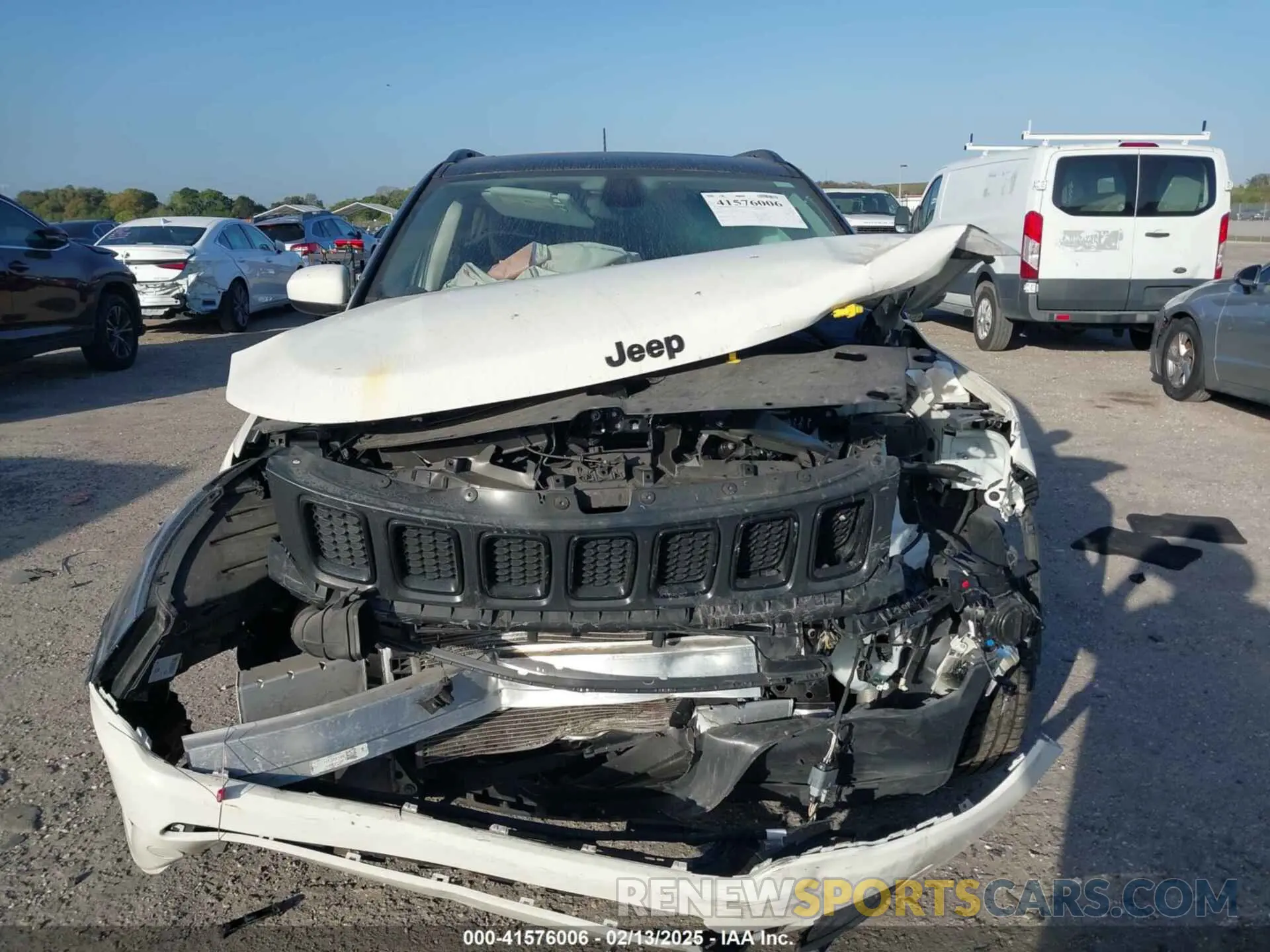 11 Фотография поврежденного автомобиля 3C4NJCBB5MT502126 JEEP COMPASS 2021