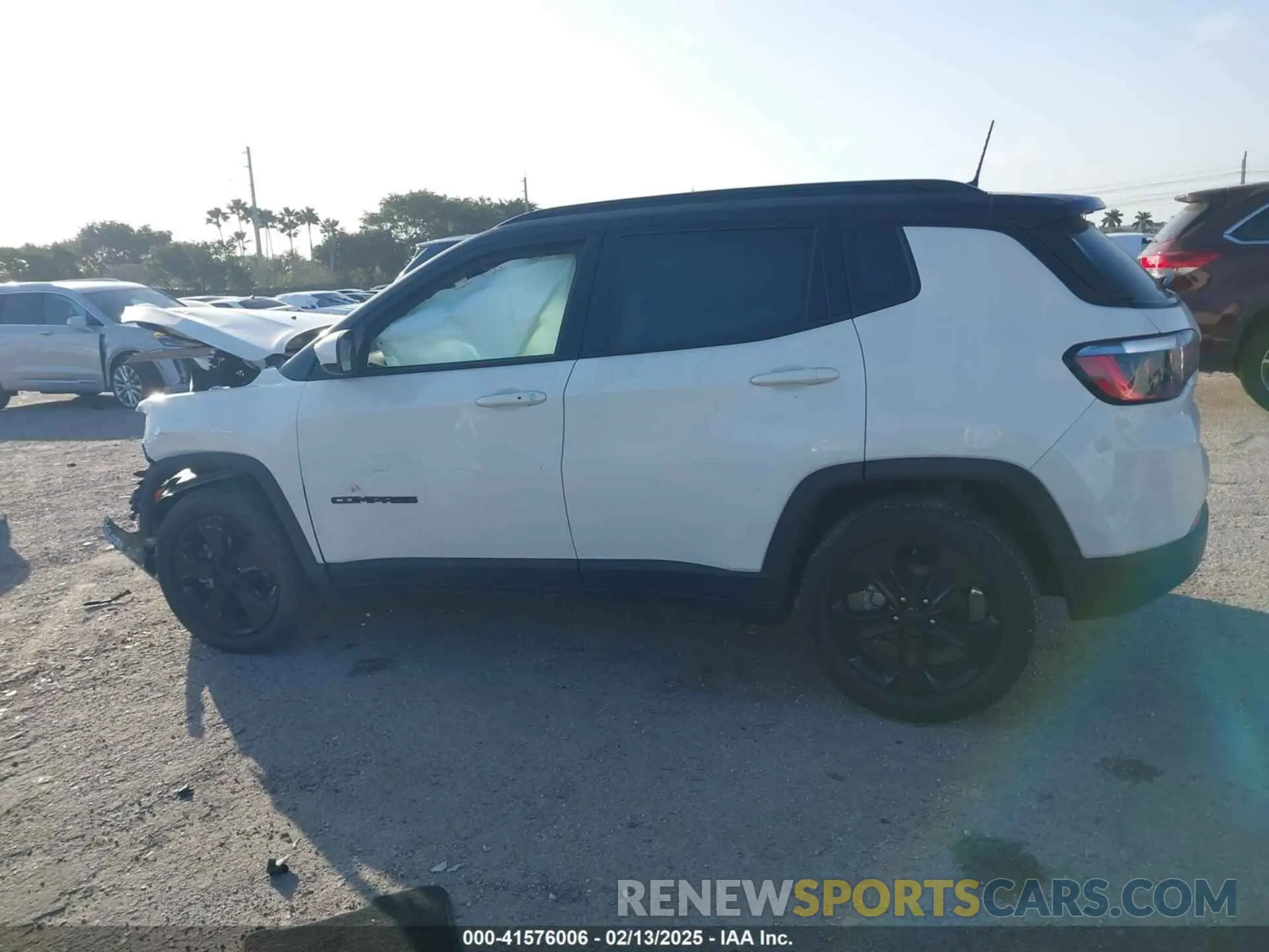 13 Фотография поврежденного автомобиля 3C4NJCBB5MT502126 JEEP COMPASS 2021