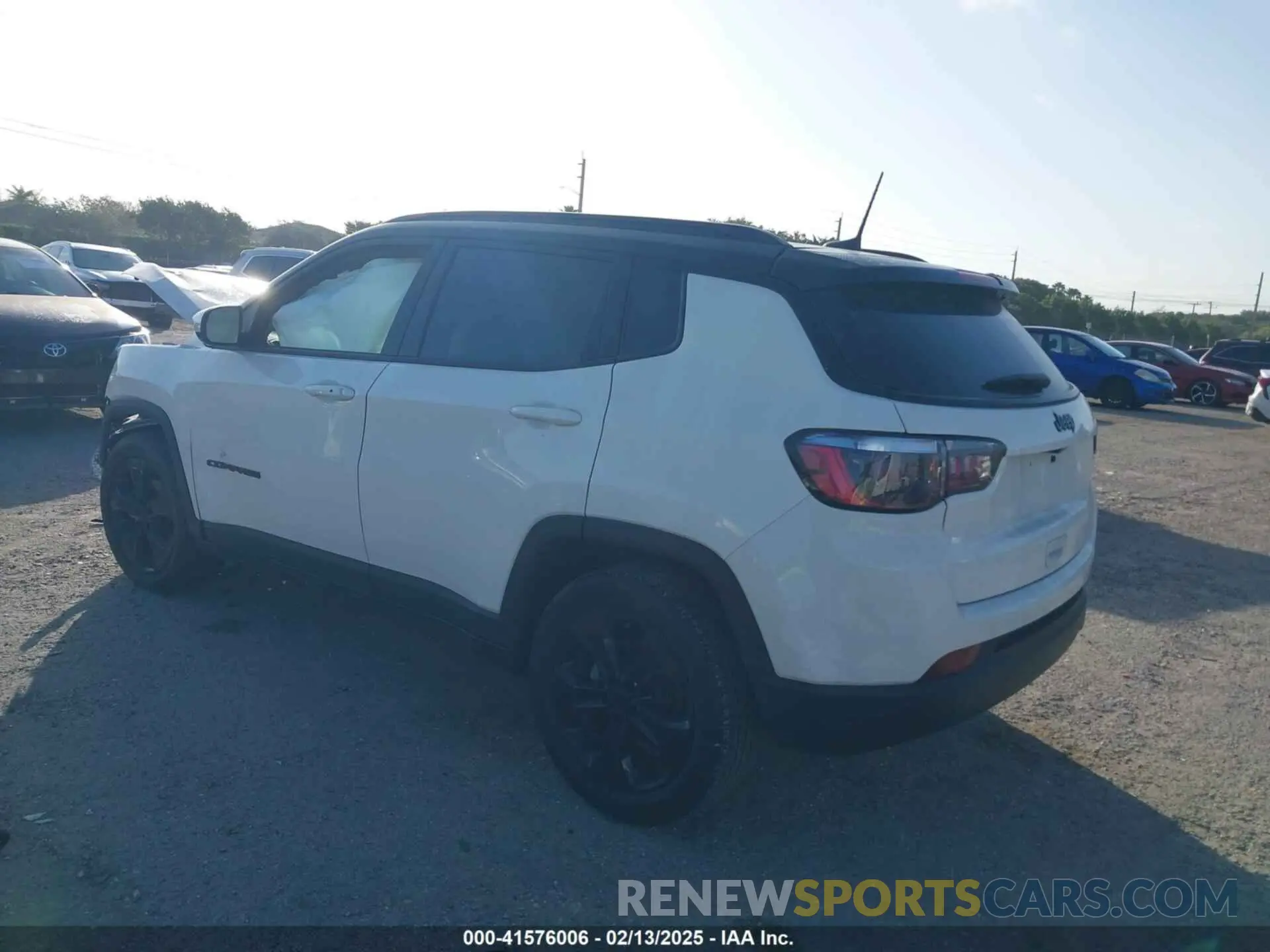 3 Фотография поврежденного автомобиля 3C4NJCBB5MT502126 JEEP COMPASS 2021