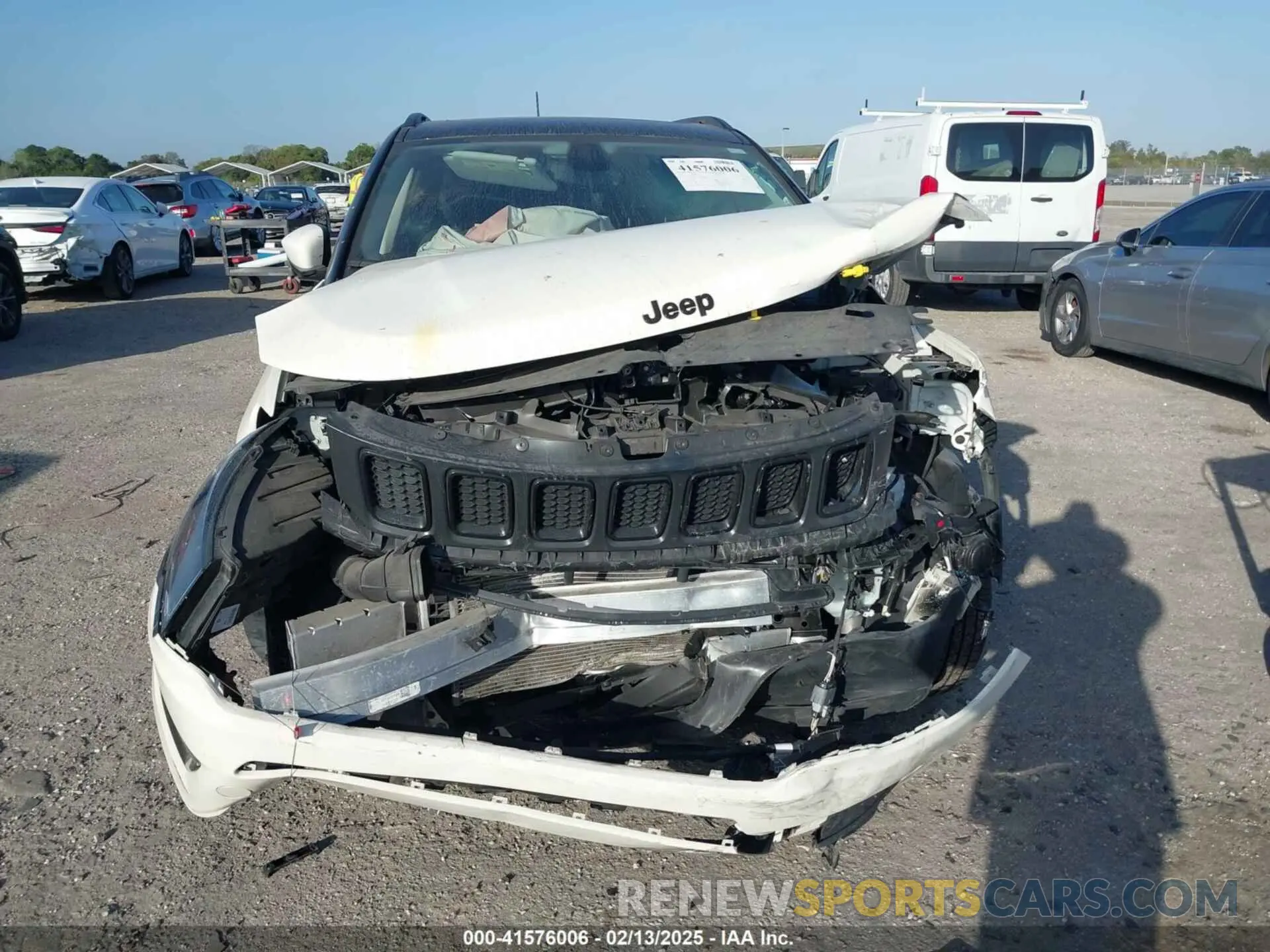 6 Фотография поврежденного автомобиля 3C4NJCBB5MT502126 JEEP COMPASS 2021