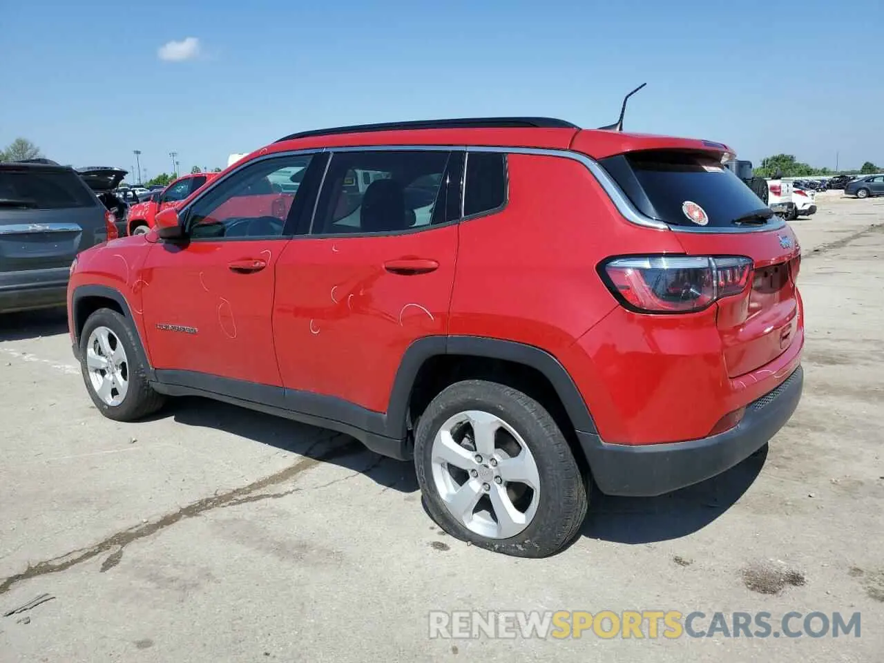 2 Photograph of a damaged car 3C4NJCBB5MT505916 JEEP COMPASS 2021
