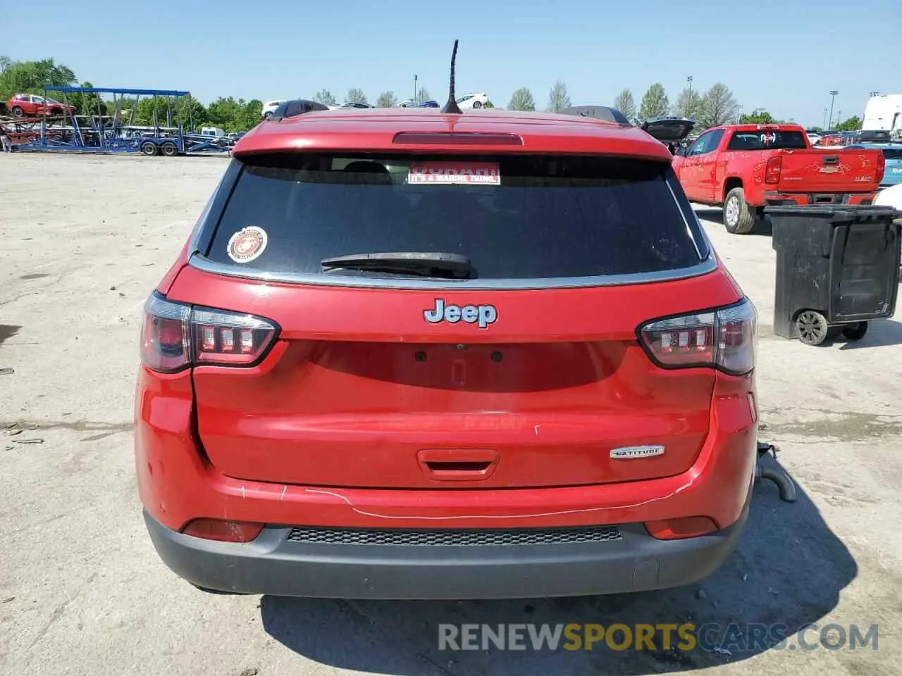 6 Photograph of a damaged car 3C4NJCBB5MT505916 JEEP COMPASS 2021