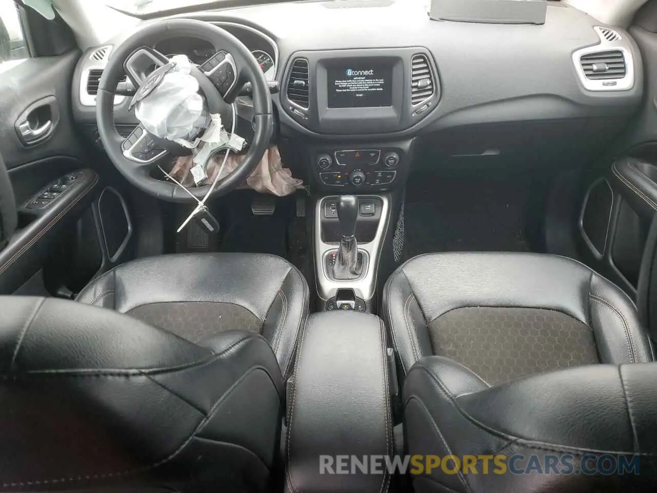 8 Photograph of a damaged car 3C4NJCBB5MT507990 JEEP COMPASS 2021