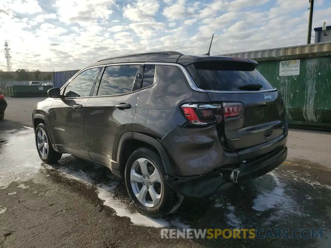 2 Фотография поврежденного автомобиля 3C4NJCBB5MT560012 JEEP COMPASS 2021