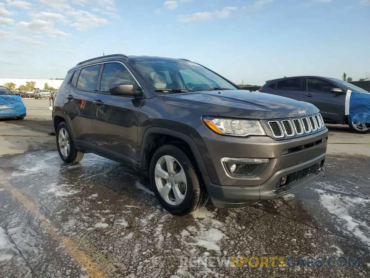 4 Фотография поврежденного автомобиля 3C4NJCBB5MT560012 JEEP COMPASS 2021