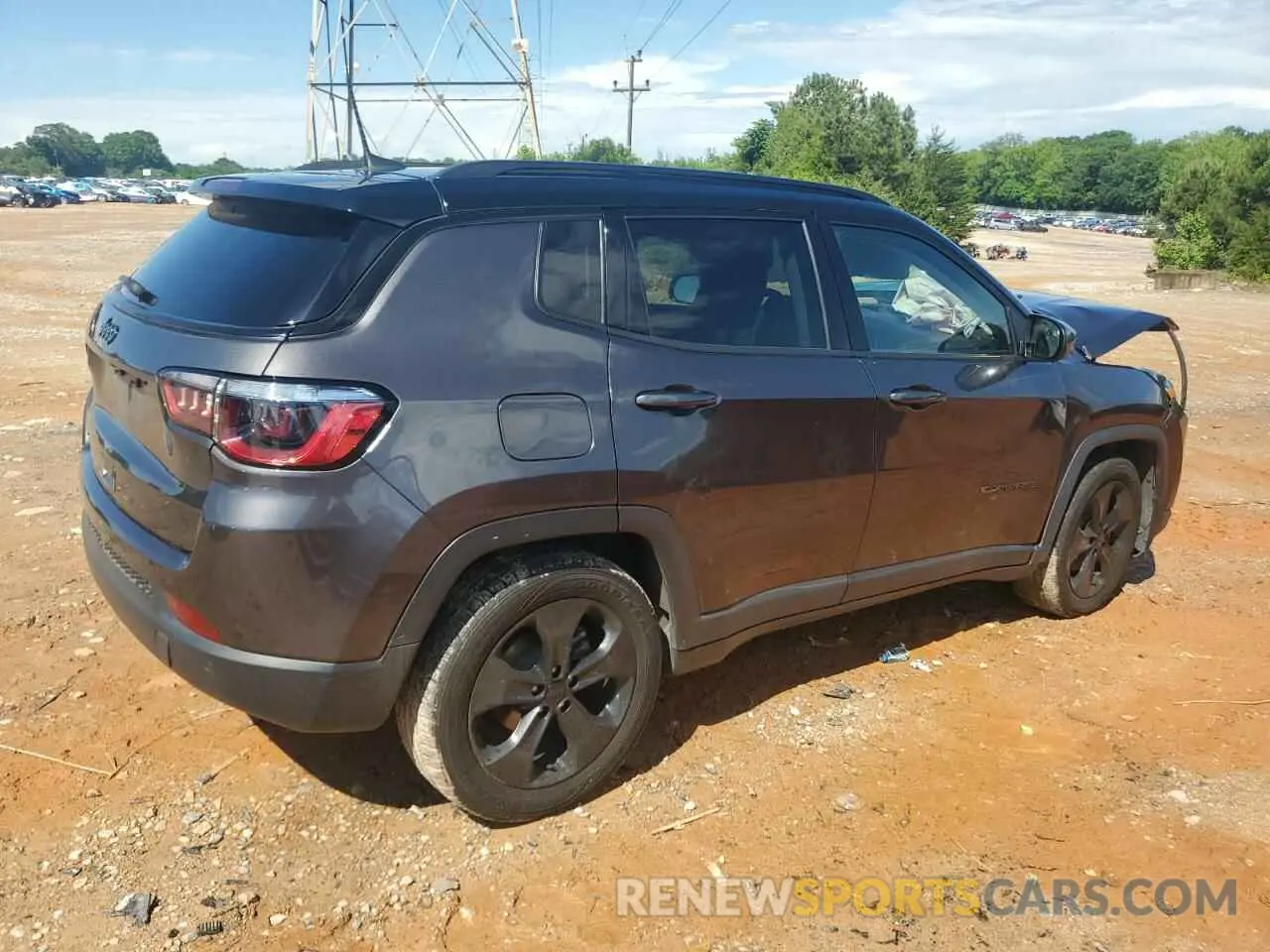 3 Photograph of a damaged car 3C4NJCBB5MT571365 JEEP COMPASS 2021