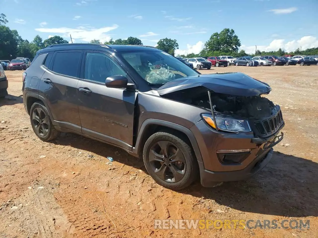 4 Photograph of a damaged car 3C4NJCBB5MT571365 JEEP COMPASS 2021