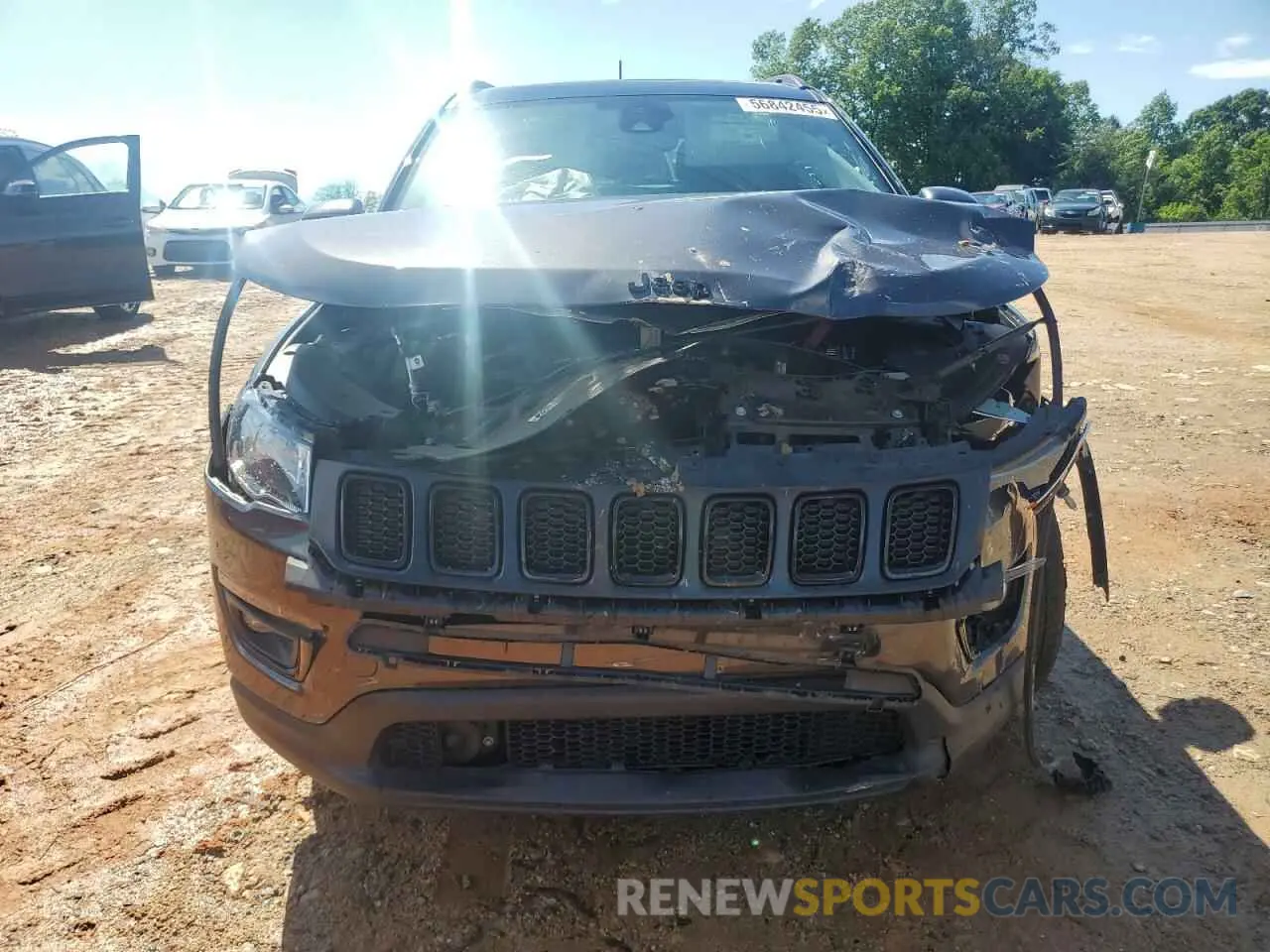 5 Photograph of a damaged car 3C4NJCBB5MT571365 JEEP COMPASS 2021