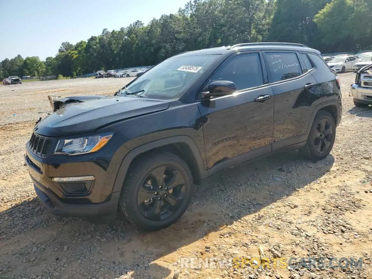 1 Фотография поврежденного автомобиля 3C4NJCBB5MT573763 JEEP COMPASS 2021