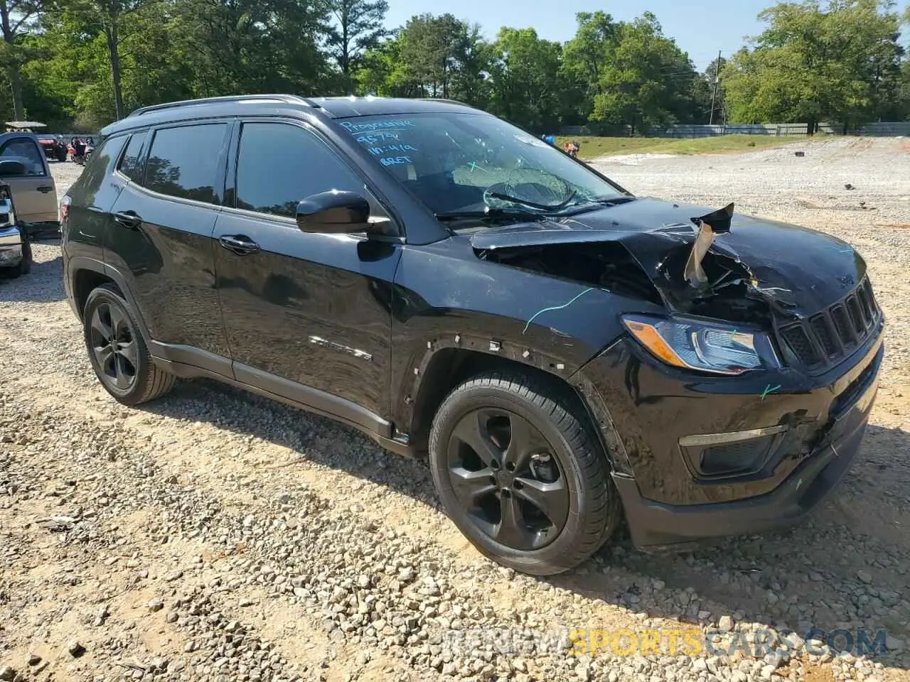 4 Фотография поврежденного автомобиля 3C4NJCBB5MT573763 JEEP COMPASS 2021