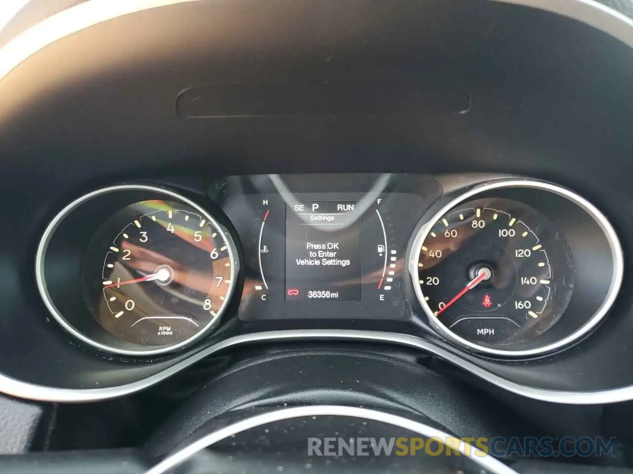 9 Фотография поврежденного автомобиля 3C4NJCBB5MT573763 JEEP COMPASS 2021
