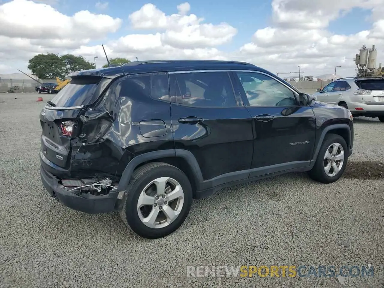 3 Photograph of a damaged car 3C4NJCBB6MT507917 JEEP COMPASS 2021