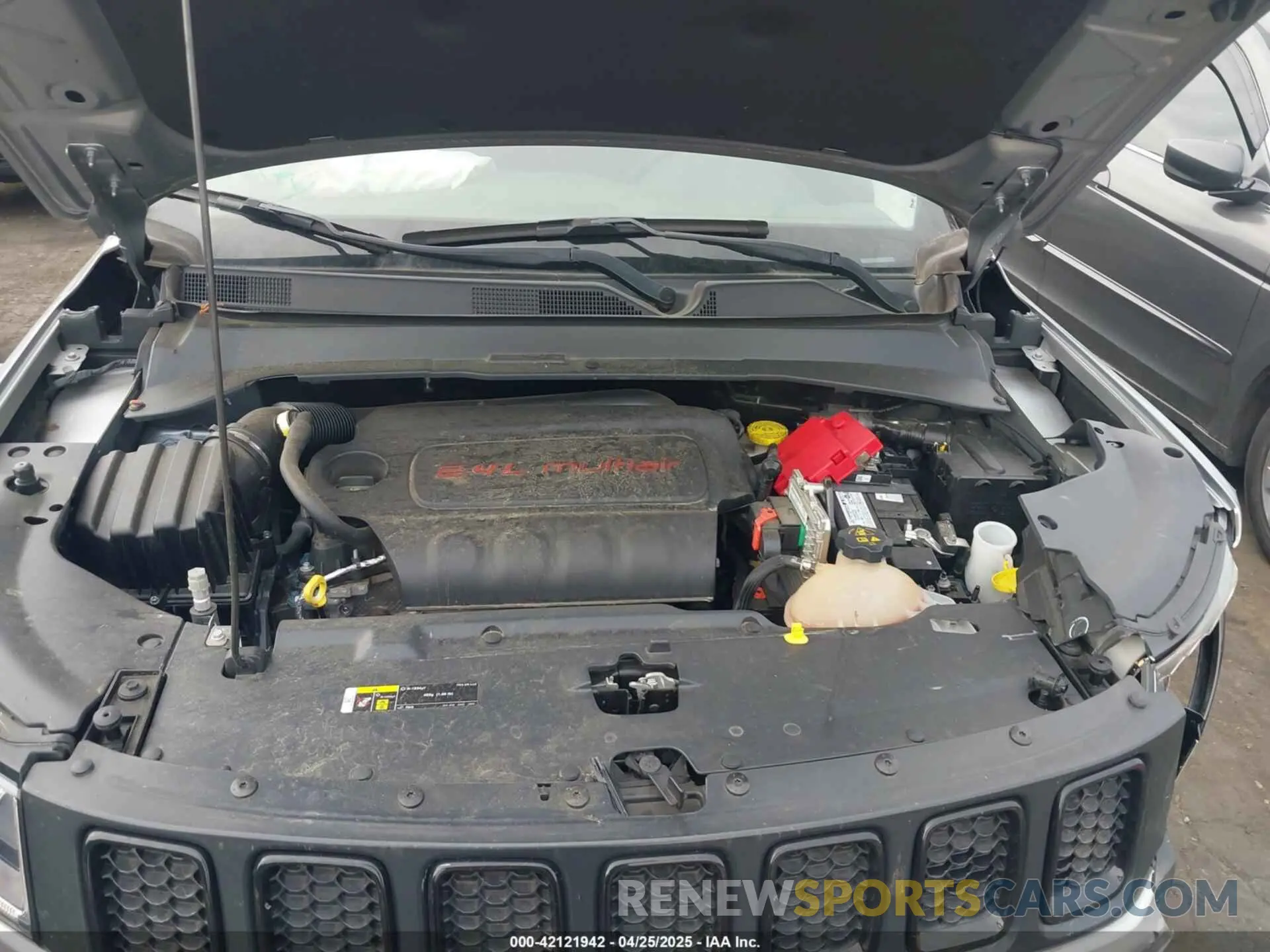 10 Фотография поврежденного автомобиля 3C4NJCBB6MT509179 JEEP COMPASS 2021