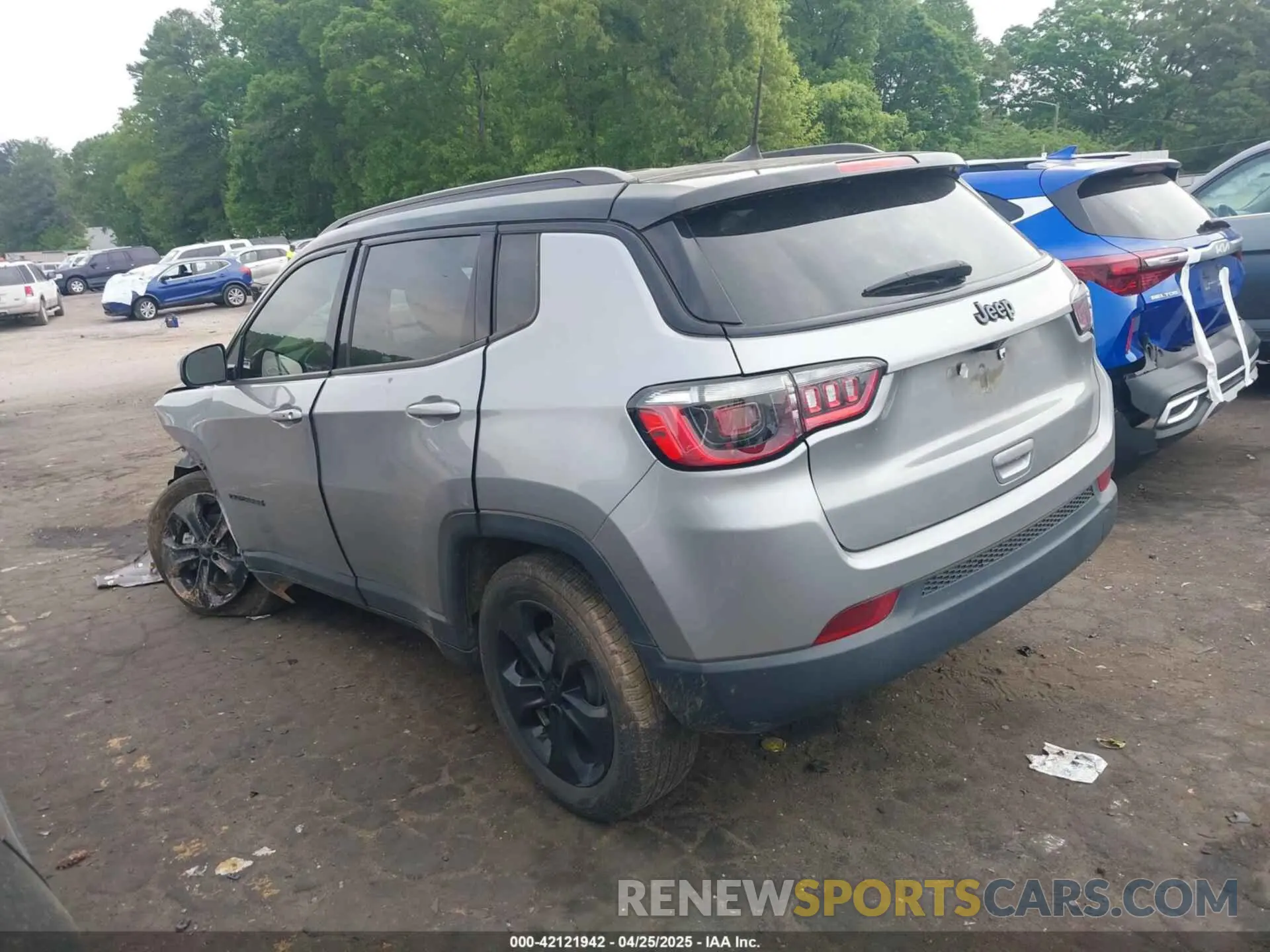 3 Фотография поврежденного автомобиля 3C4NJCBB6MT509179 JEEP COMPASS 2021