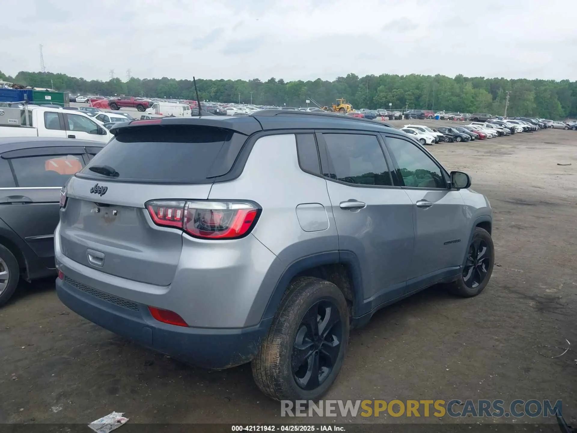 4 Фотография поврежденного автомобиля 3C4NJCBB6MT509179 JEEP COMPASS 2021