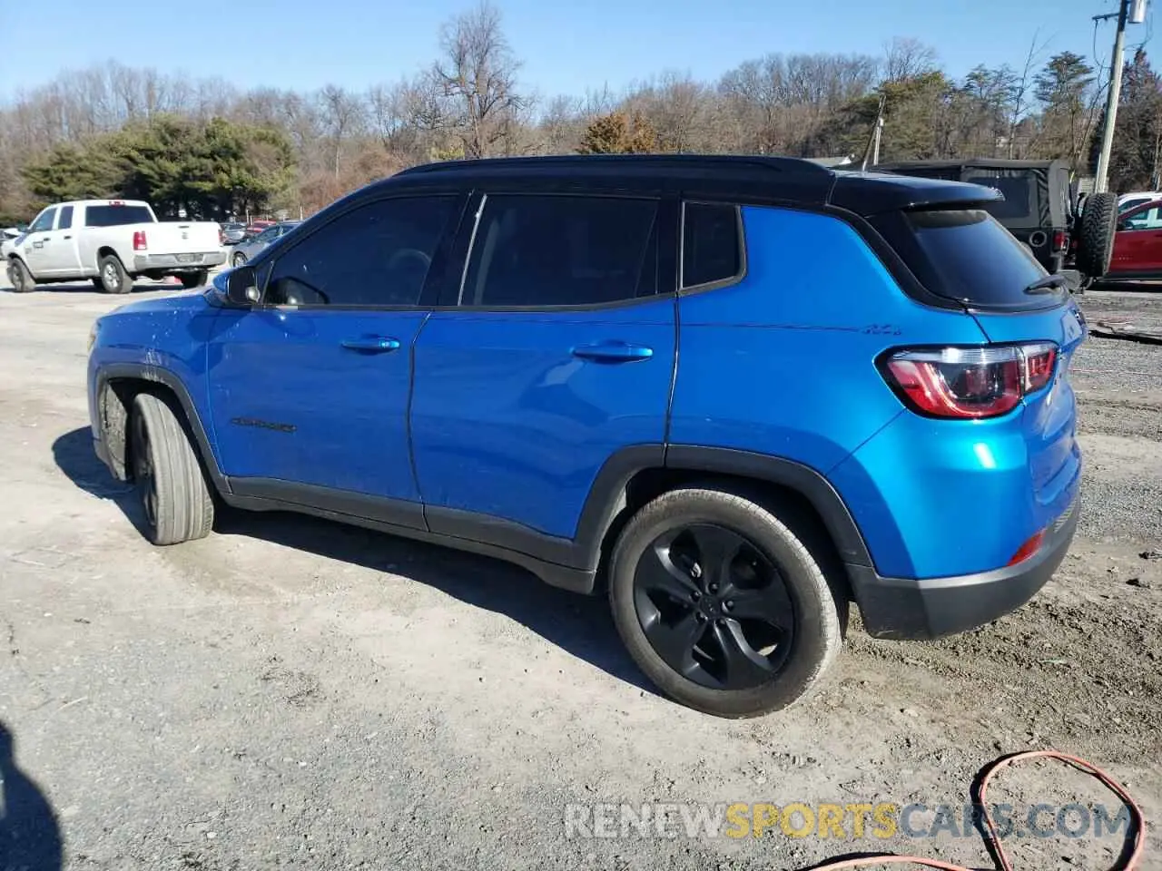 2 Photograph of a damaged car 3C4NJCBB6MT532106 JEEP COMPASS 2021