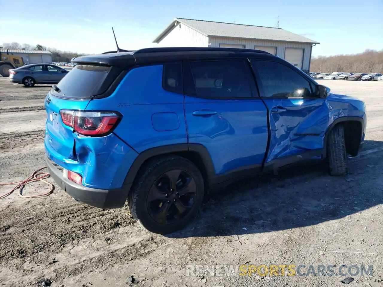 3 Photograph of a damaged car 3C4NJCBB6MT532106 JEEP COMPASS 2021