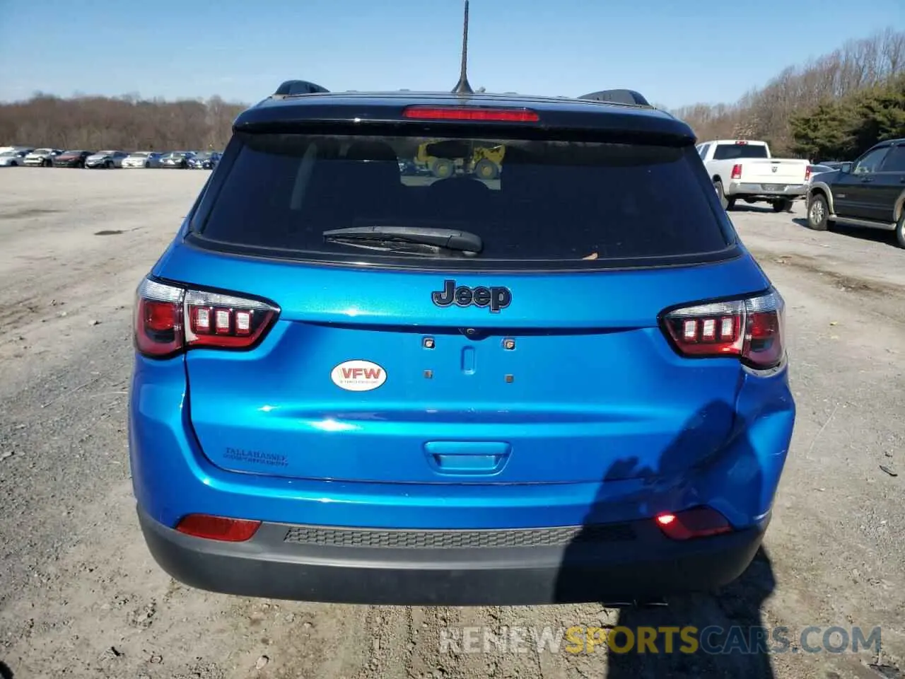 6 Photograph of a damaged car 3C4NJCBB6MT532106 JEEP COMPASS 2021