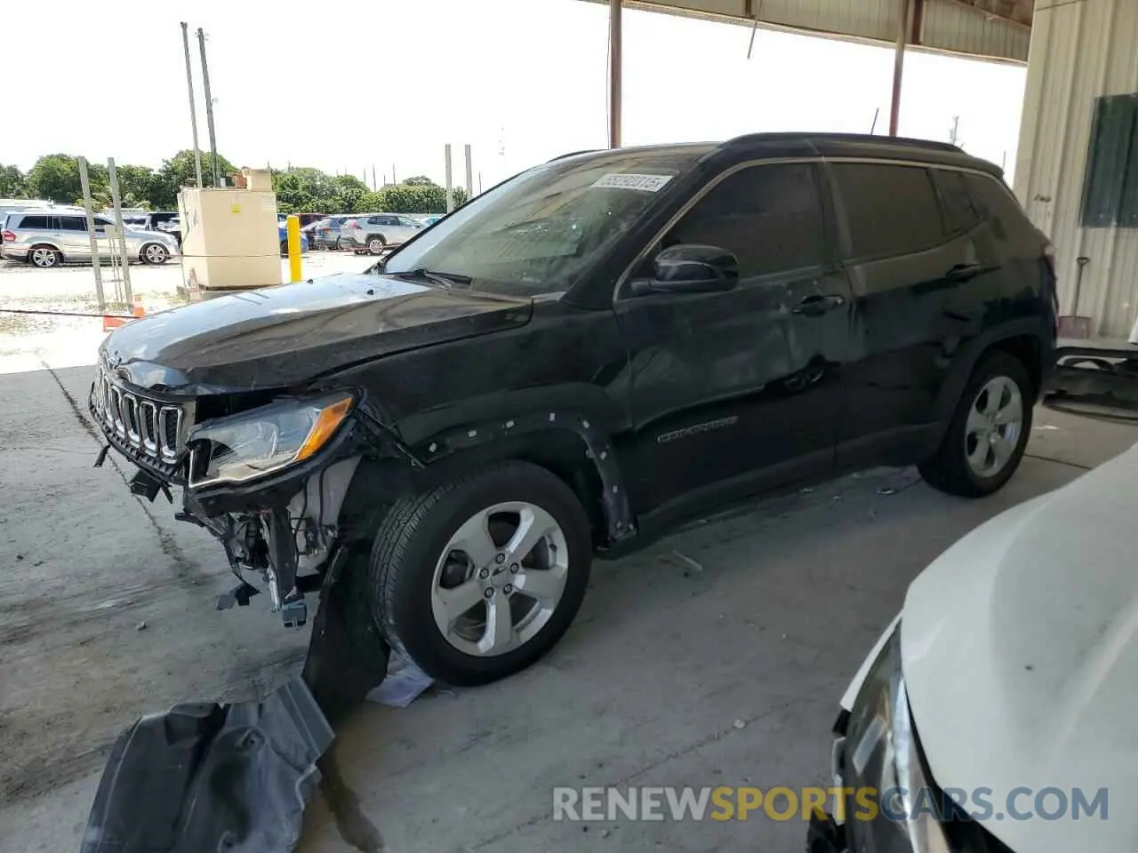 1 Фотография поврежденного автомобиля 3C4NJCBB6MT552825 JEEP COMPASS 2021